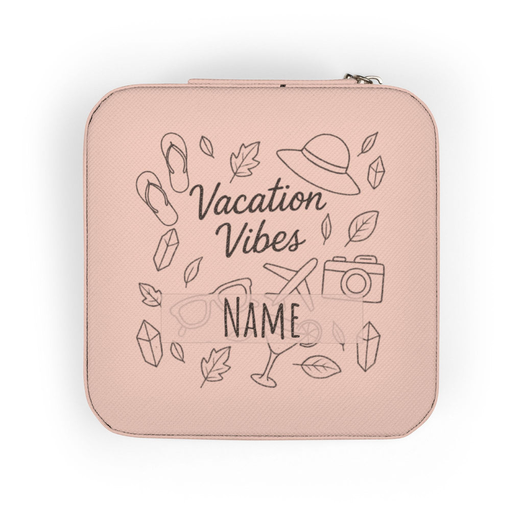 Luggage Personalized Jewelry Case | Bridesmaid Gift Travel Jewelry Box