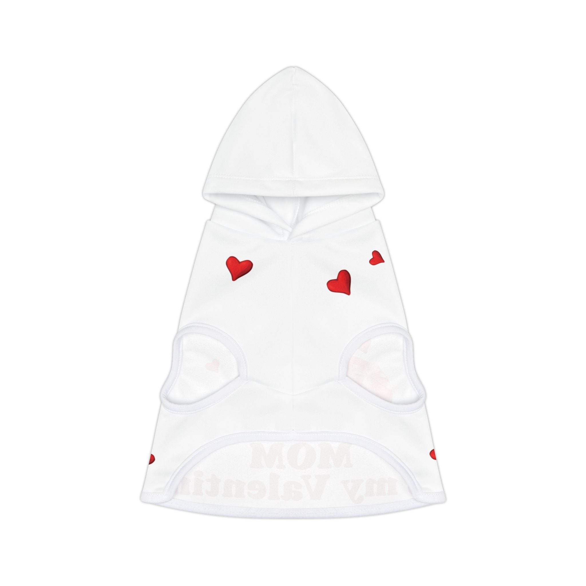 Bernedoodle Valentine Dog Hoodie | Matching Dog Hoodie for Dog Mom Set