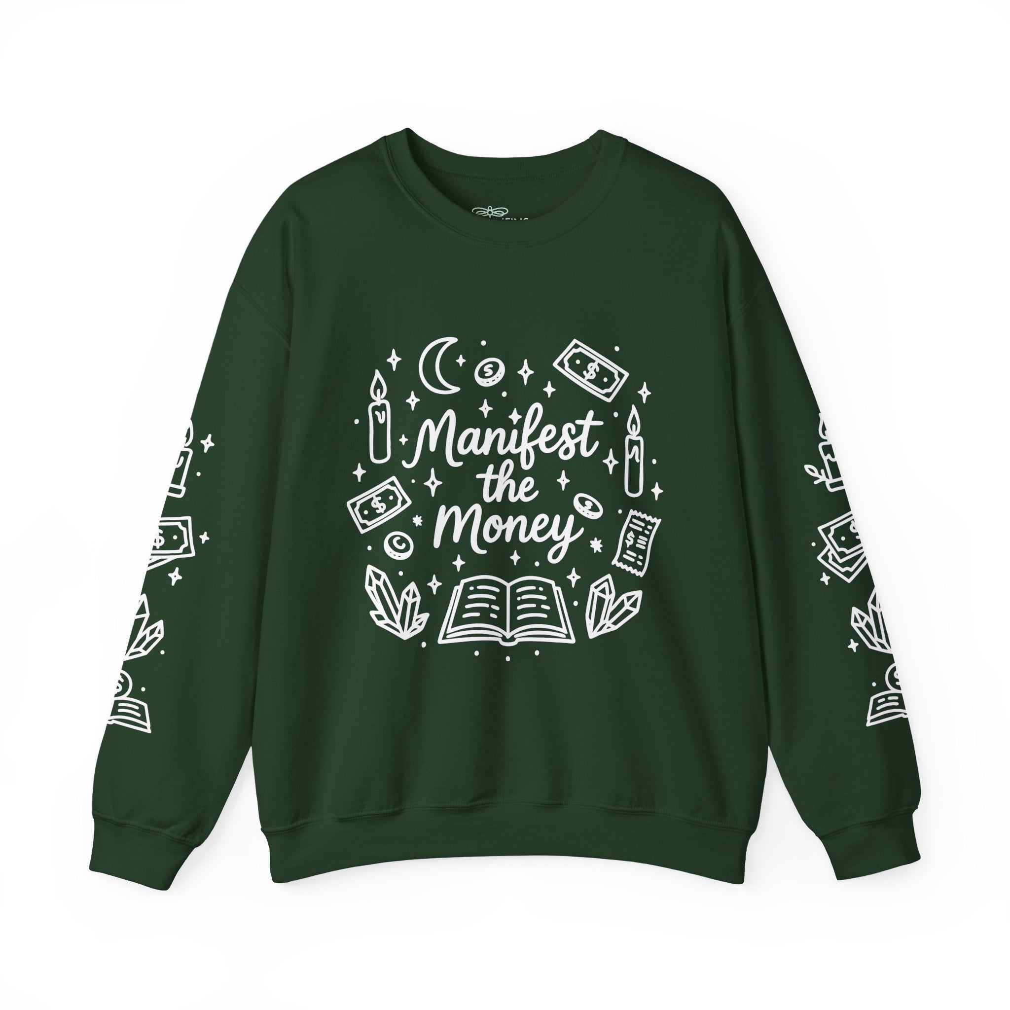 Manifest the Money Sweatshirt | Cozy Entrepreneur Vibes for E-Commerce Queens