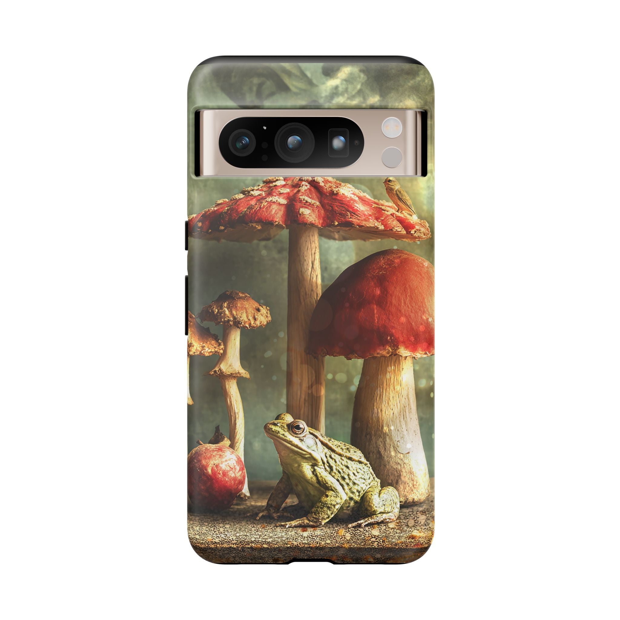 Toad and Stools Case, Crystal Phone case, Toad Stools Case - Tough Case for Toad Lovers, Gift for Her, Mushroom Decor, Toad Vibes