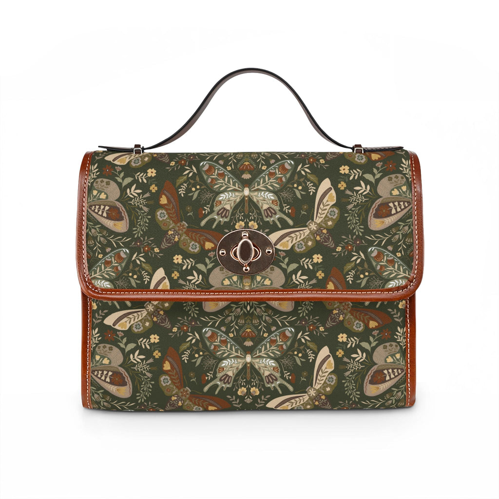 Moth Botanica | Verdant Meadow Purse Printify