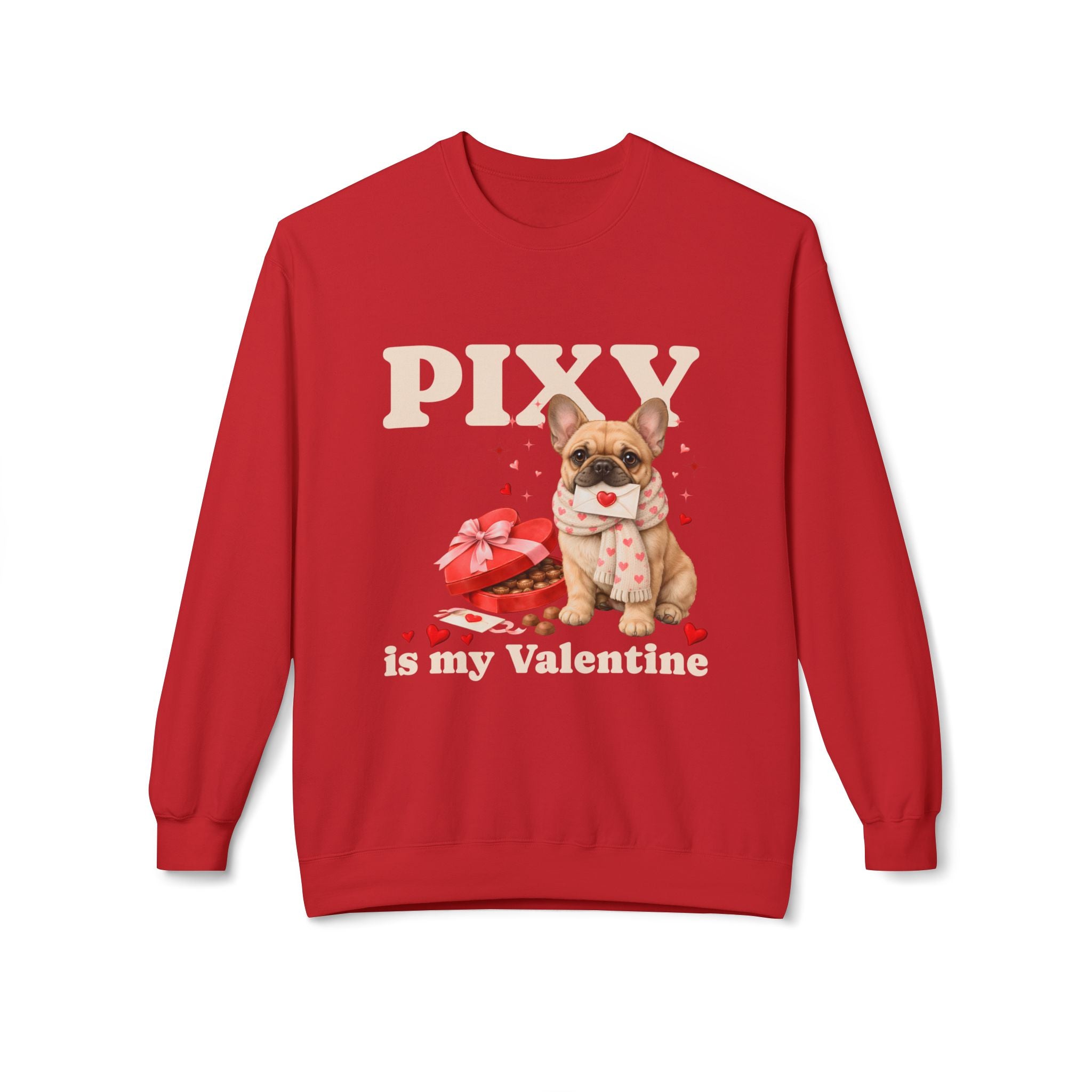 French Bulldog Matching Hoodie Set | Personalized Dog Mom Pullover Sweatshirt & Dog Hoodie Valentine Gift