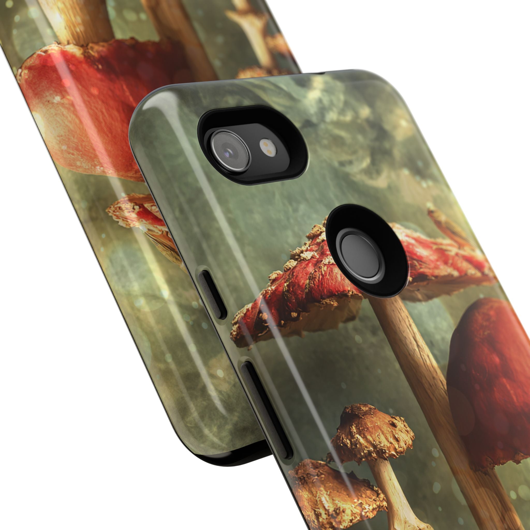 Toad and Stools Case, Crystal Phone case, Toad Stools Case - Tough Case for Toad Lovers, Gift for Her, Mushroom Decor, Toad Vibes