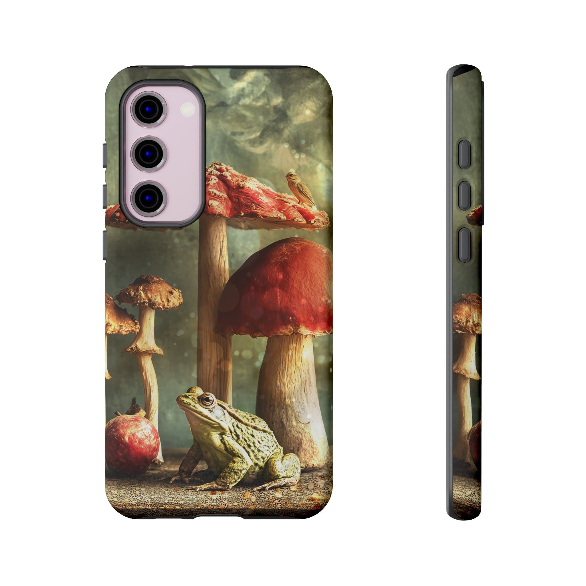 Toad and Stools Case, Crystal Phone case, Toad Stools Case - Tough Case for Toad Lovers, Gift for Her, Mushroom Decor, Toad Vibes