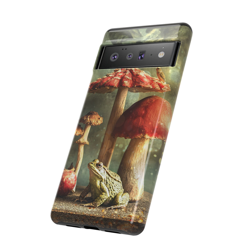 Toad and Stools Case, Crystal Phone case, Toad Stools Case - Tough Case for Toad Lovers, Gift for Her, Mushroom Decor, Toad Vibes