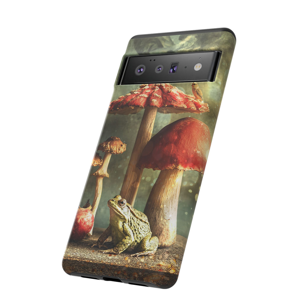 Toad and Stools Case, Crystal Phone case, Toad Stools Case - Tough Case for Toad Lovers, Gift for Her, Mushroom Decor, Toad Vibes