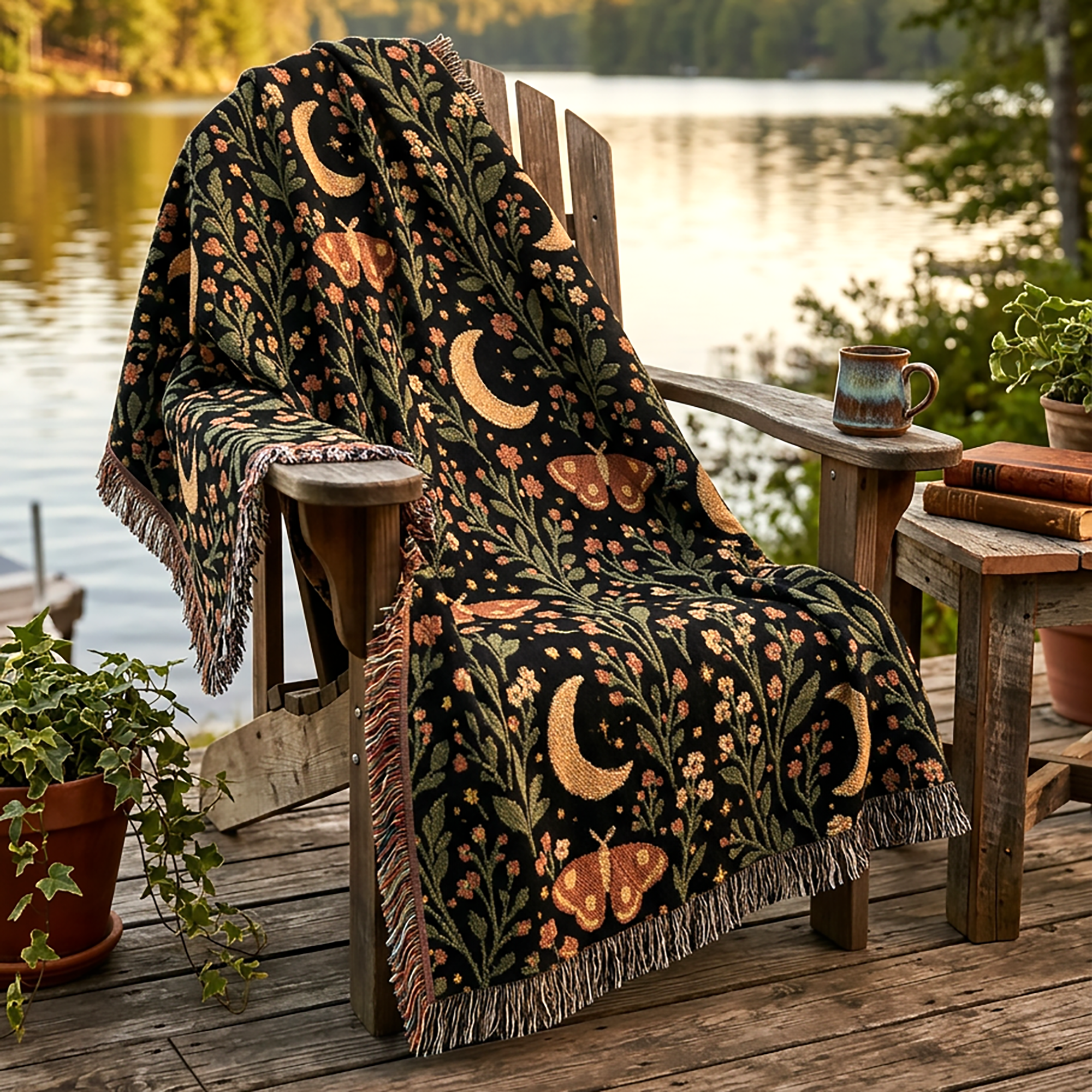 Pretty In Pink Woven Blanket