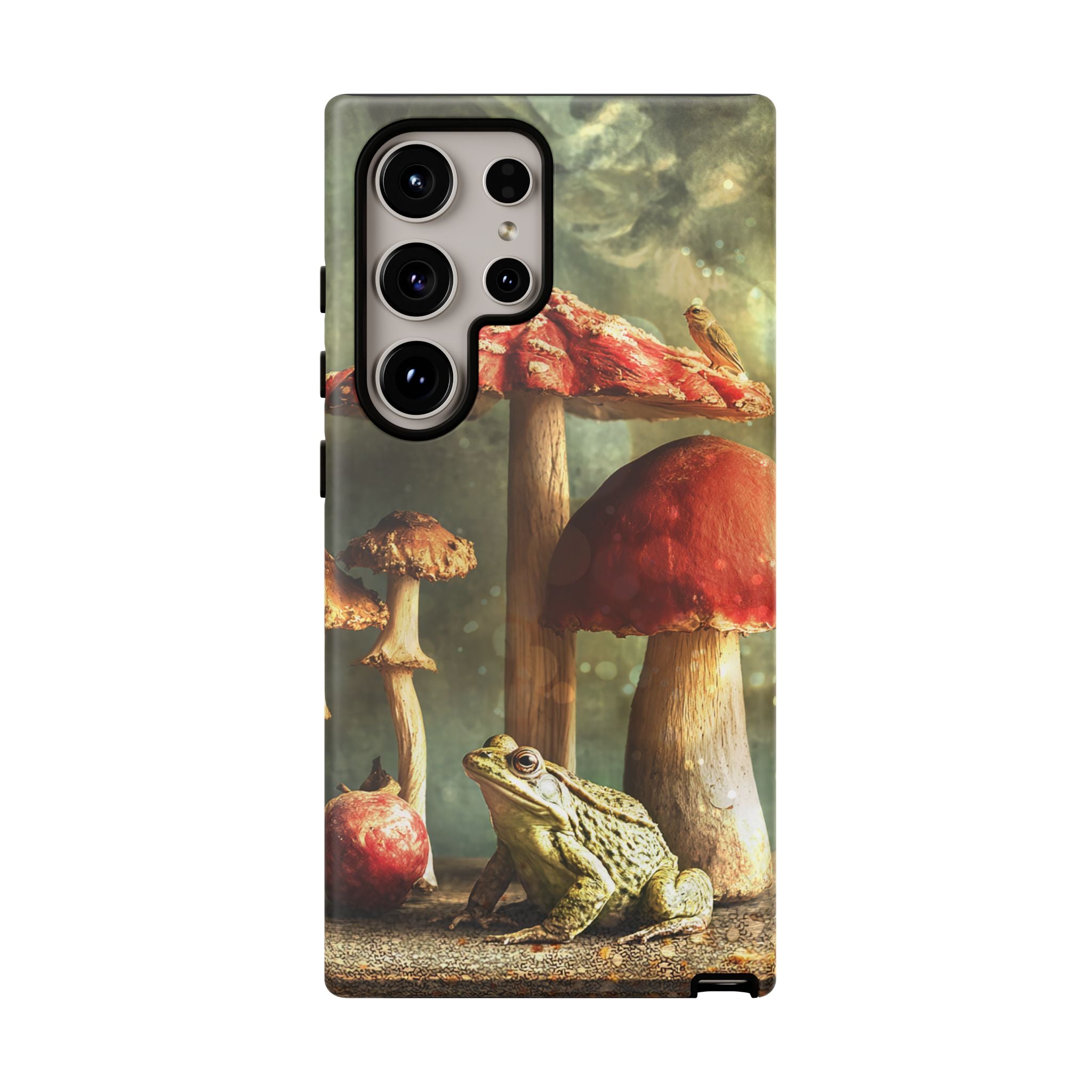 Toad and Stools Case, Crystal Phone case, Toad Stools Case - Tough Case for Toad Lovers, Gift for Her, Mushroom Decor, Toad Vibes
