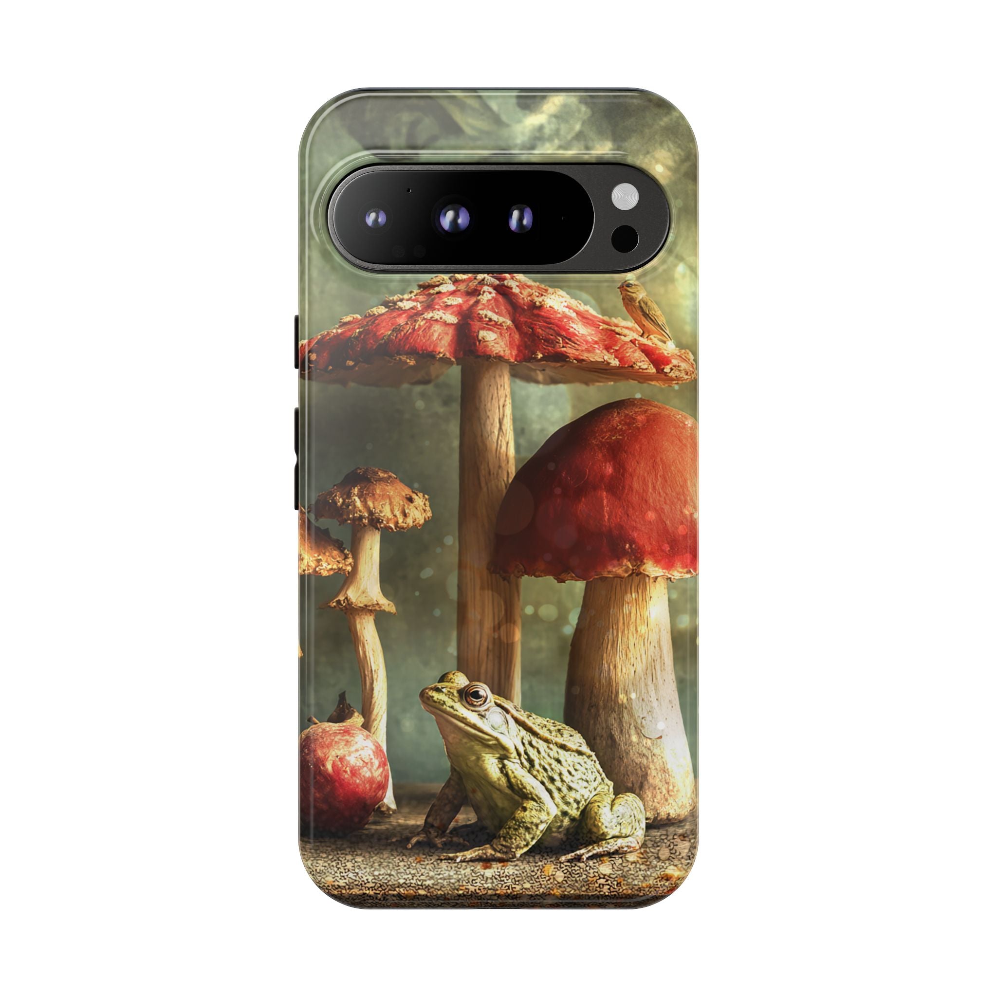 Toad and Stools Case, Crystal Phone case, Toad Stools Case - Tough Case for Toad Lovers, Gift for Her, Mushroom Decor, Toad Vibes