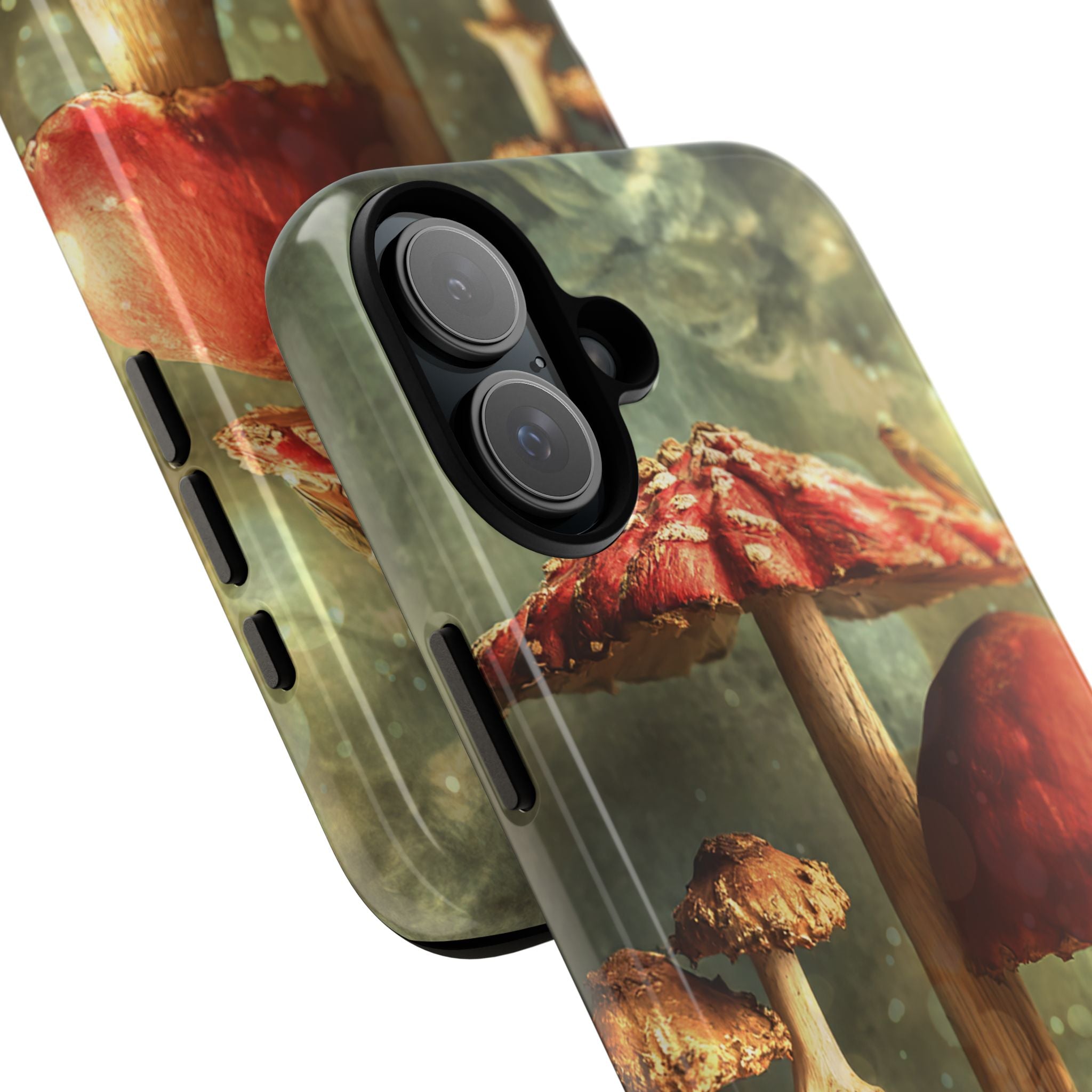 Toad and Stools Case, Crystal Phone case, Toad Stools Case - Tough Case for Toad Lovers, Gift for Her, Mushroom Decor, Toad Vibes