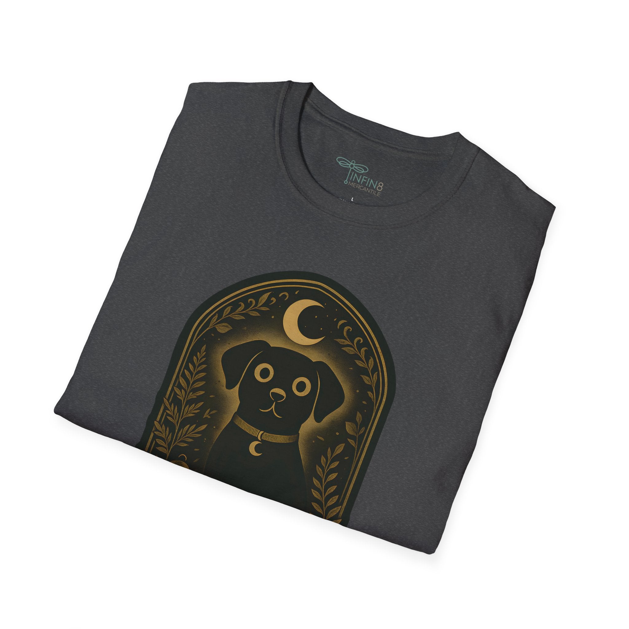 The Faithful Dog T-Shirt | The Forest Garden Collection Black Lab Pet Lover Tee