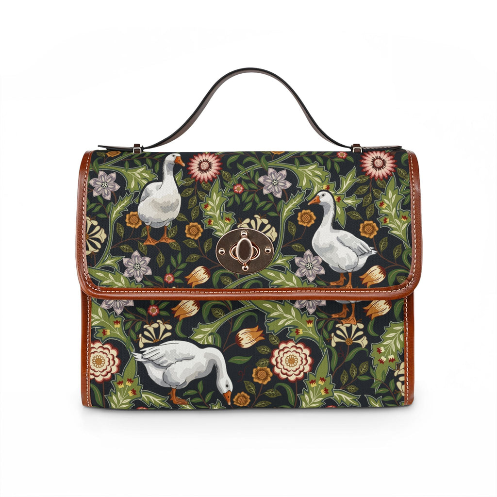 Thistle & Wing | Indigo Bloom Handbag Printify