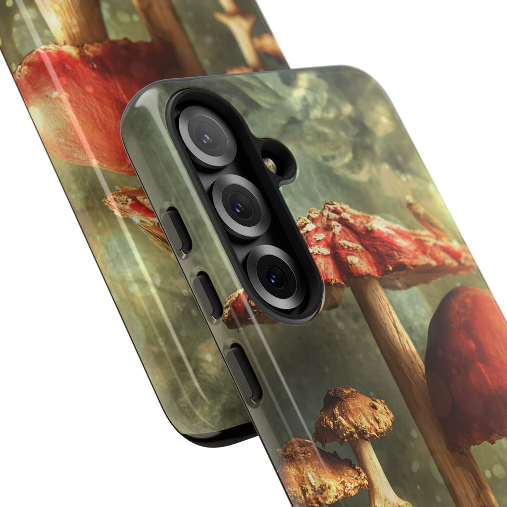 Toad and Stools Case, Crystal Phone case, Toad Stools Case - Tough Case for Toad Lovers, Gift for Her, Mushroom Decor, Toad Vibes