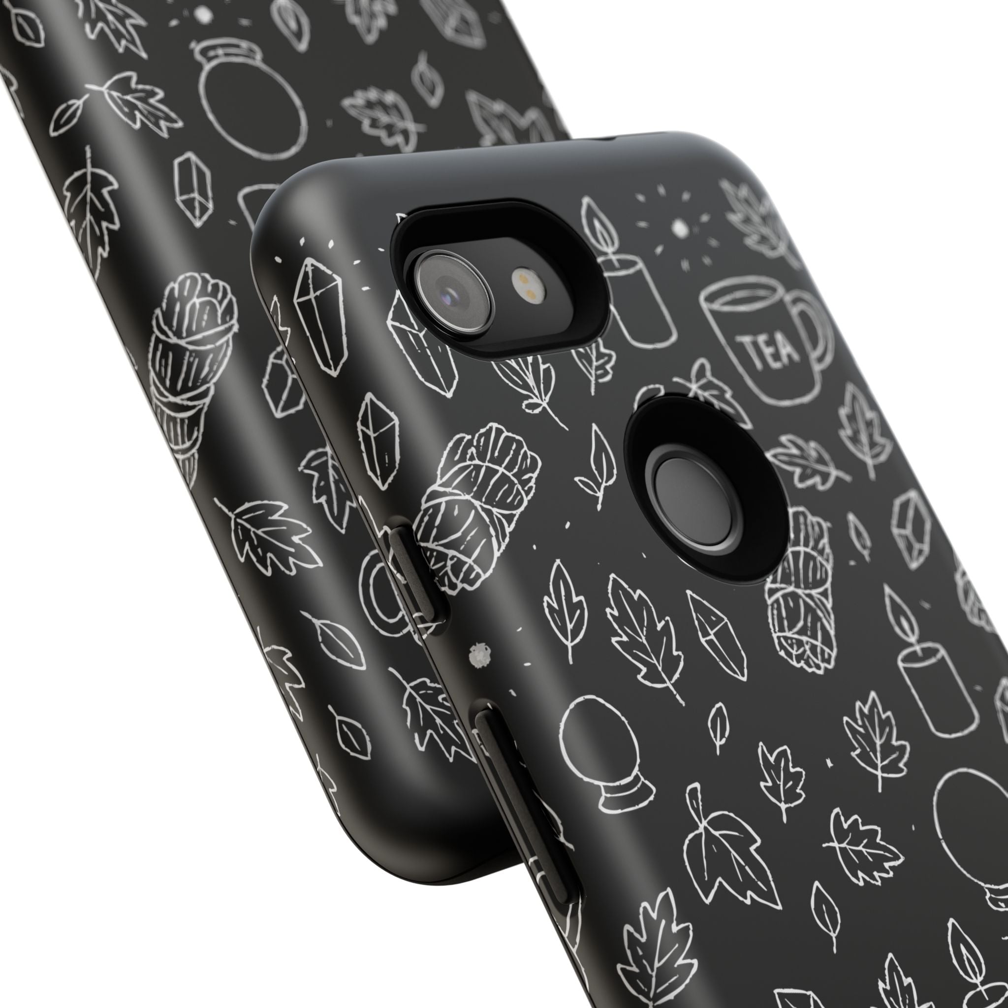 Spiritual Doodles Case, Crystal Phone case, Spiritual Doodles Case - Tough Case for Crystals Lovers, Gift for Her, Witch Decor, Phone Vibes