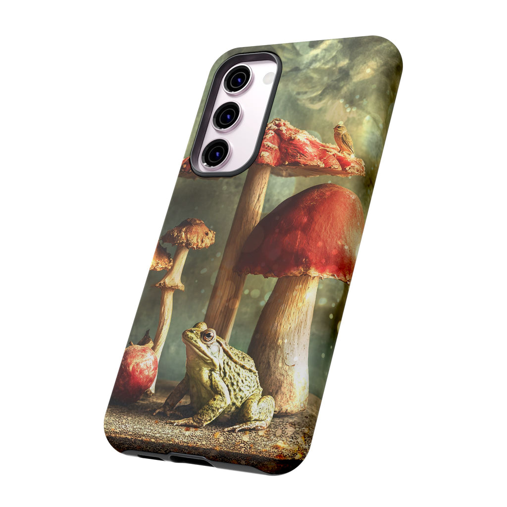 Toad and Stools Case, Crystal Phone case, Toad Stools Case - Tough Case for Toad Lovers, Gift for Her, Mushroom Decor, Toad Vibes