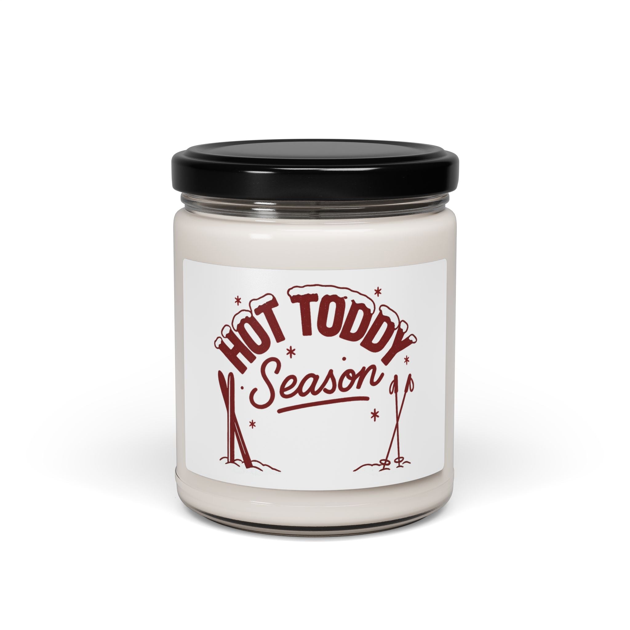 Hot Toddy Après Ski Candle | Cozy Winter Ski Lodge Scented 9oz Soy Wax Candle