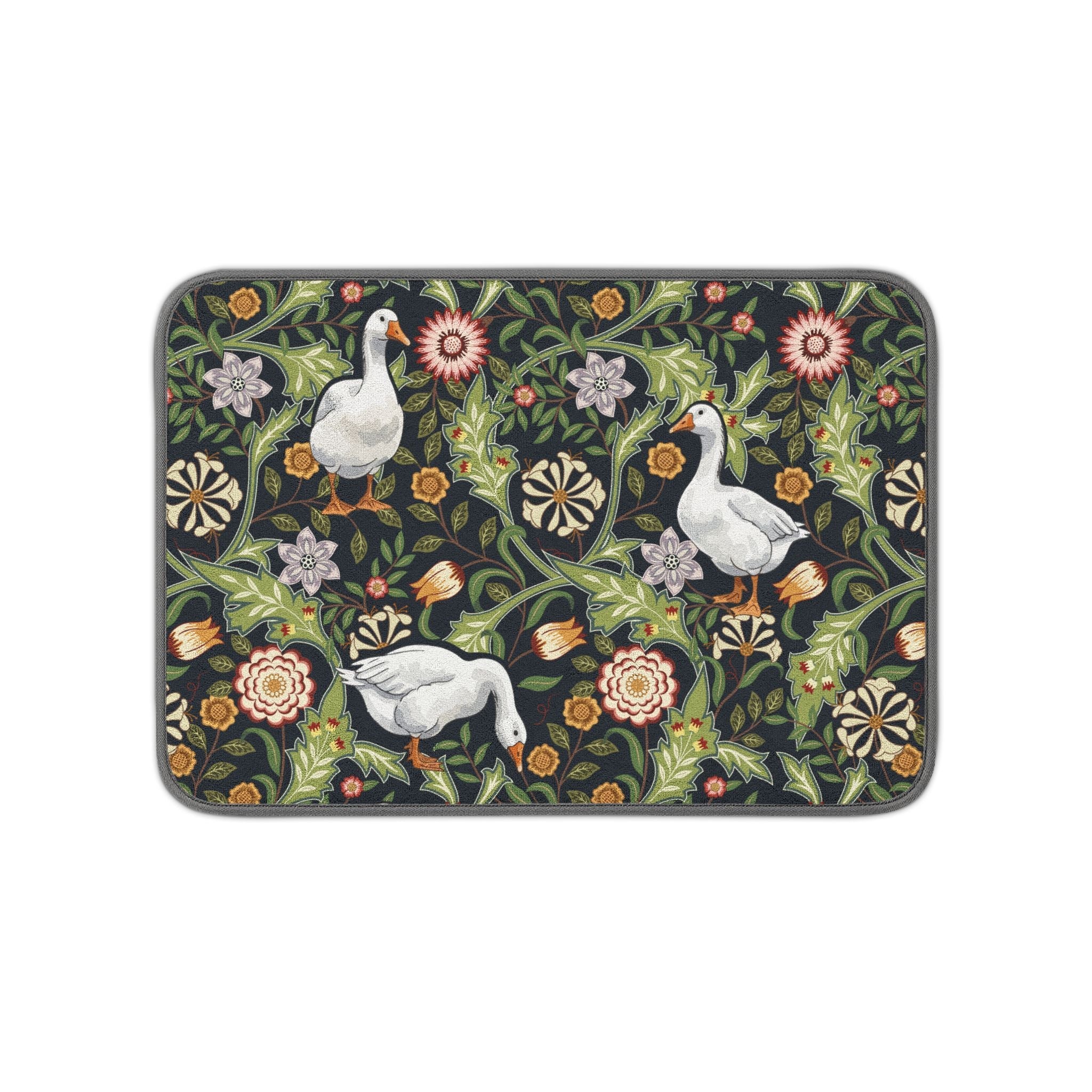 Thistle & Wing | Indigo Bloom Dish Mat Printify