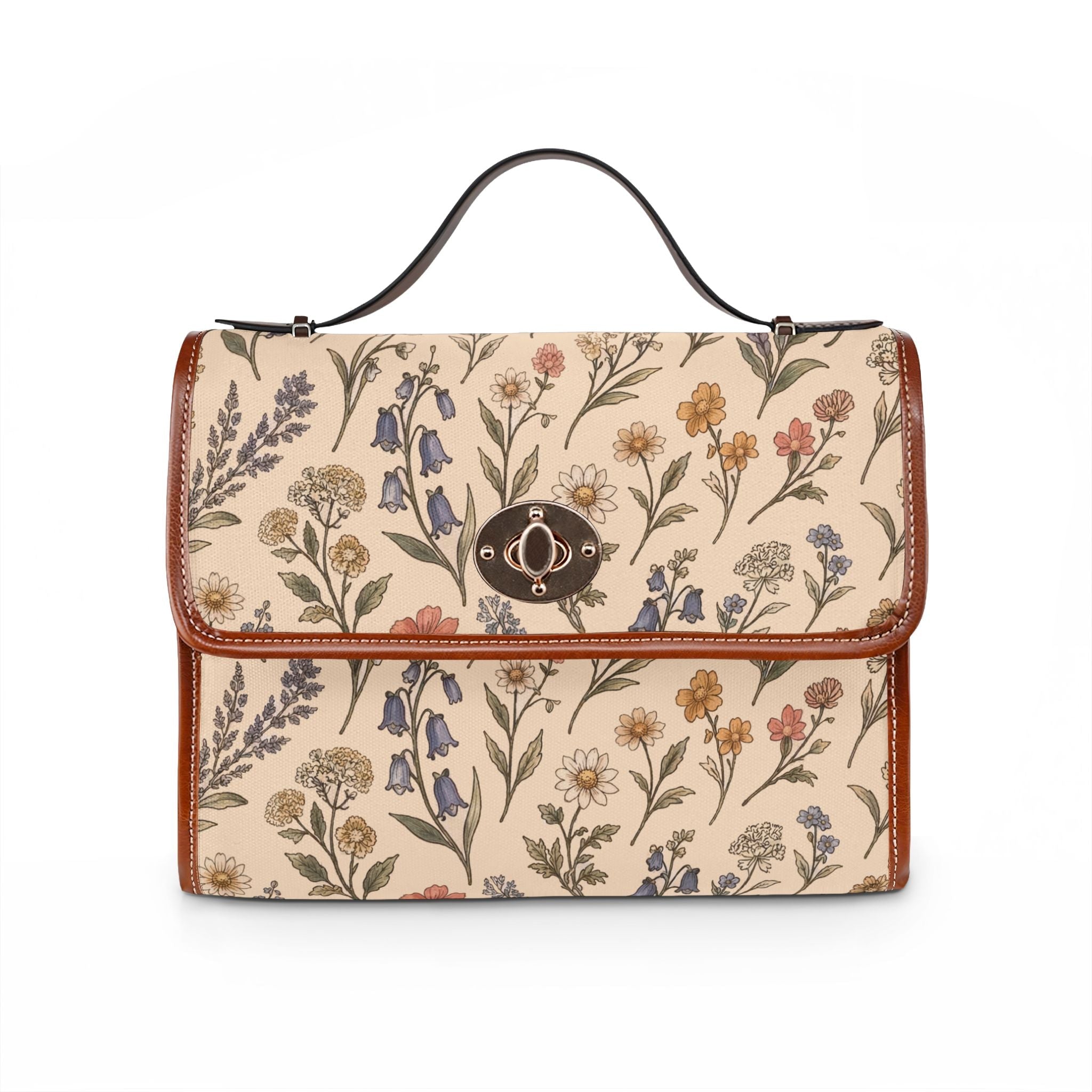 Spring Has Sprung Warm Linen | Pattern Purses Printify