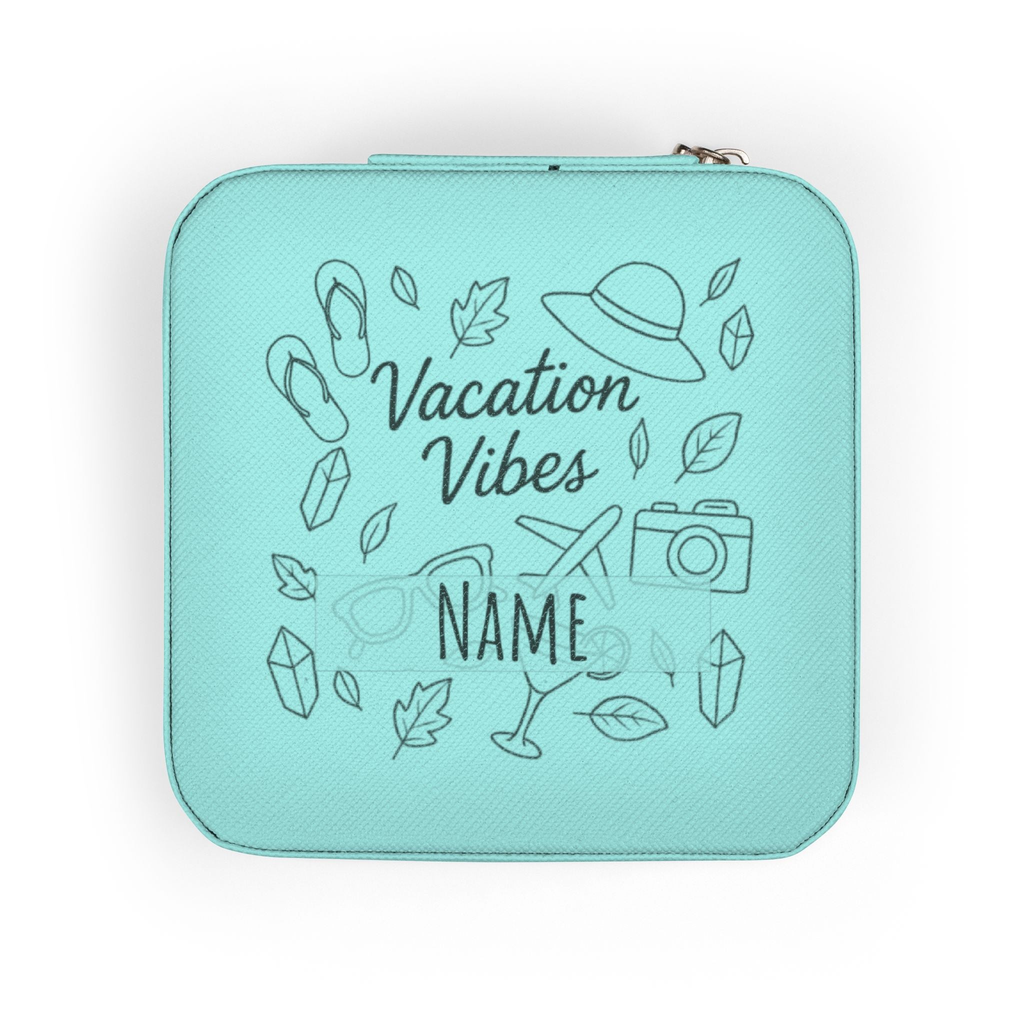 Luggage Personalized Jewelry Case | Bridesmaid Gift Travel Jewelry Box