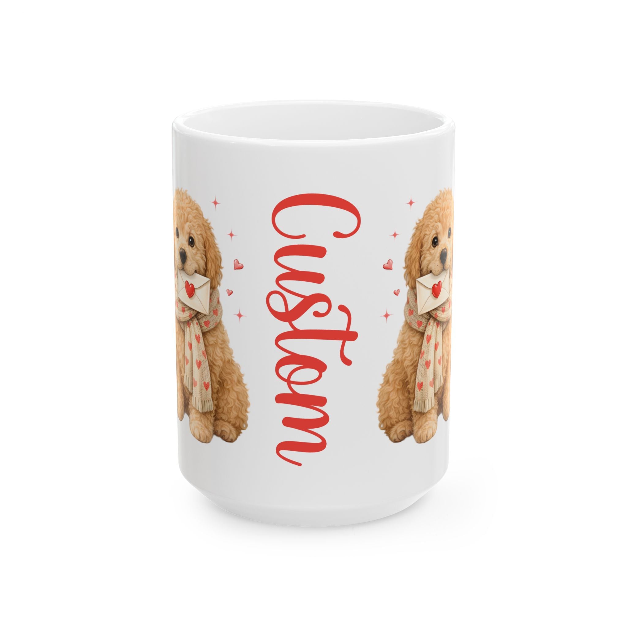 Custom Goldendoodle Mug Personalized Name | Valentine Dog Lover Gift