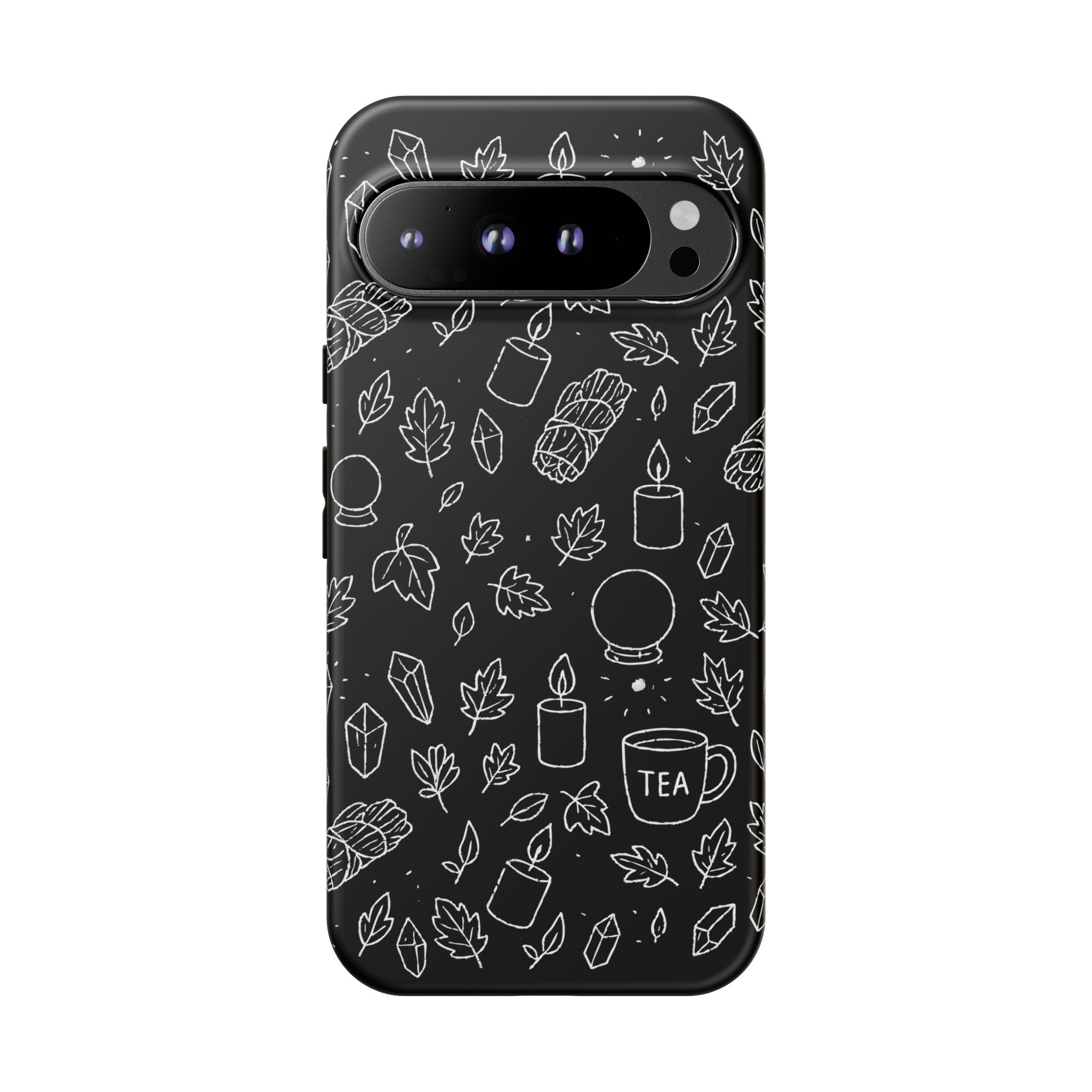 Spiritual Doodles Case, Crystal Phone case, Spiritual Doodles Case - Tough Case for Crystals Lovers, Gift for Her, Witch Decor, Phone Vibes