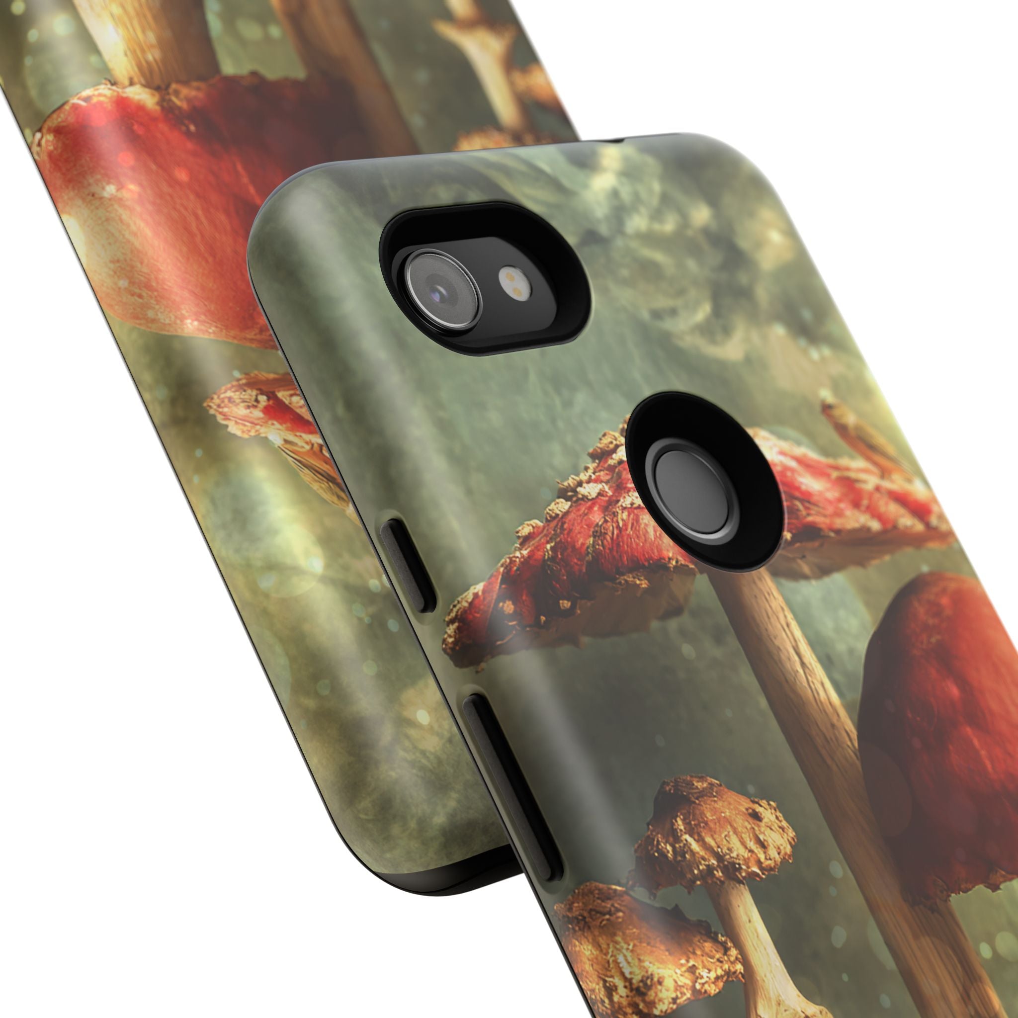 Toad and Stools Case, Crystal Phone case, Toad Stools Case - Tough Case for Toad Lovers, Gift for Her, Mushroom Decor, Toad Vibes