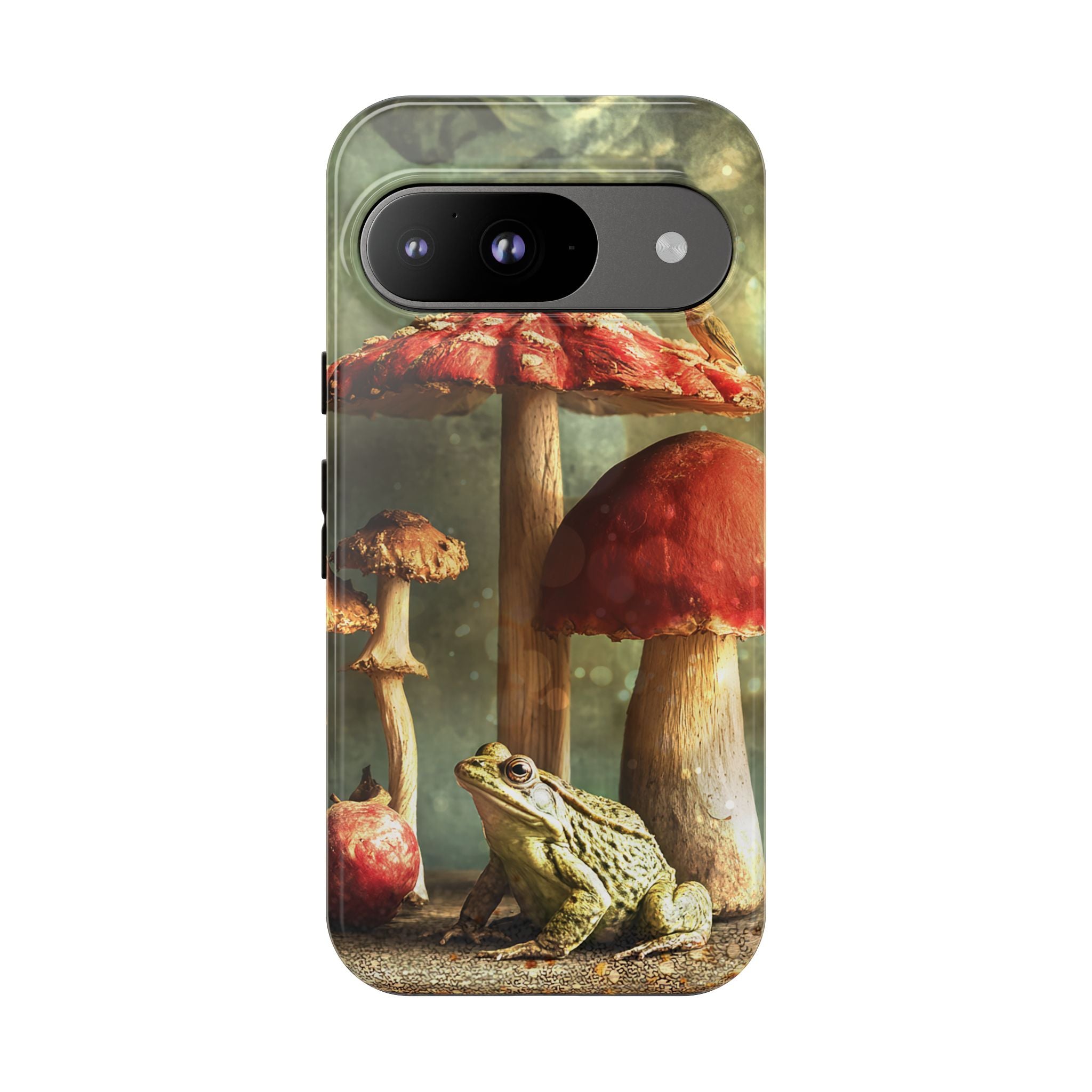 Toad and Stools Case, Crystal Phone case, Toad Stools Case - Tough Case for Toad Lovers, Gift for Her, Mushroom Decor, Toad Vibes