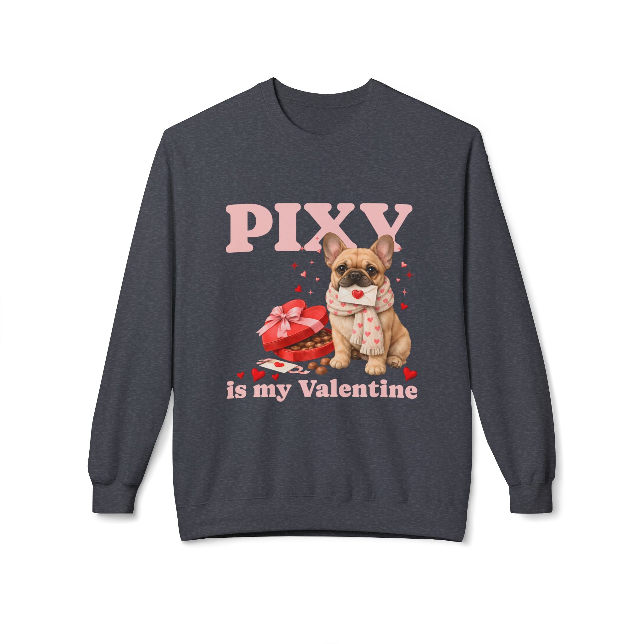 French Bulldog Matching Hoodie Set | Personalized Dog Mom Pullover Sweatshirt & Dog Hoodie Valentine Gift