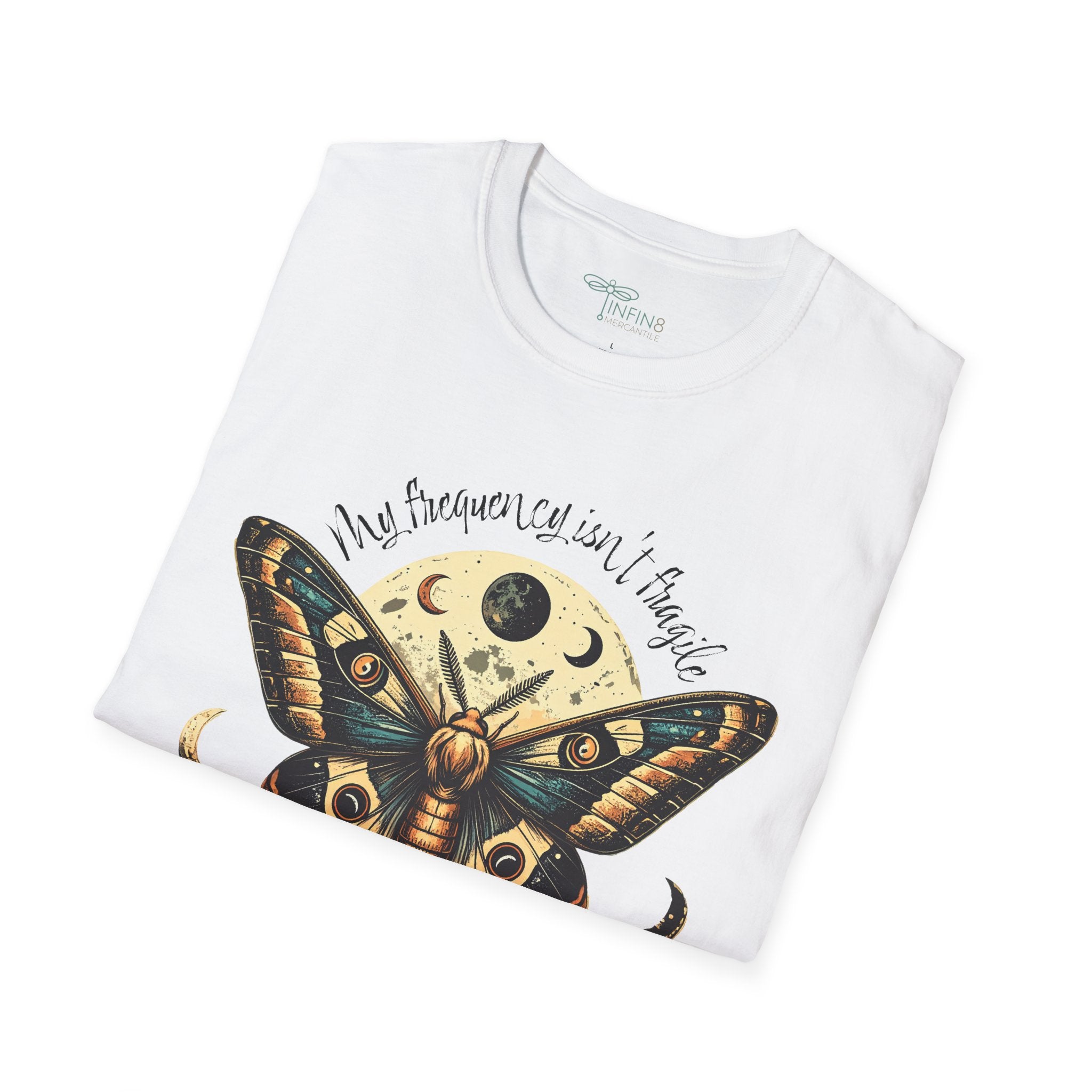 Boho Butterfly T-Shirt: Eco-Friendly Fierce Frequency Top