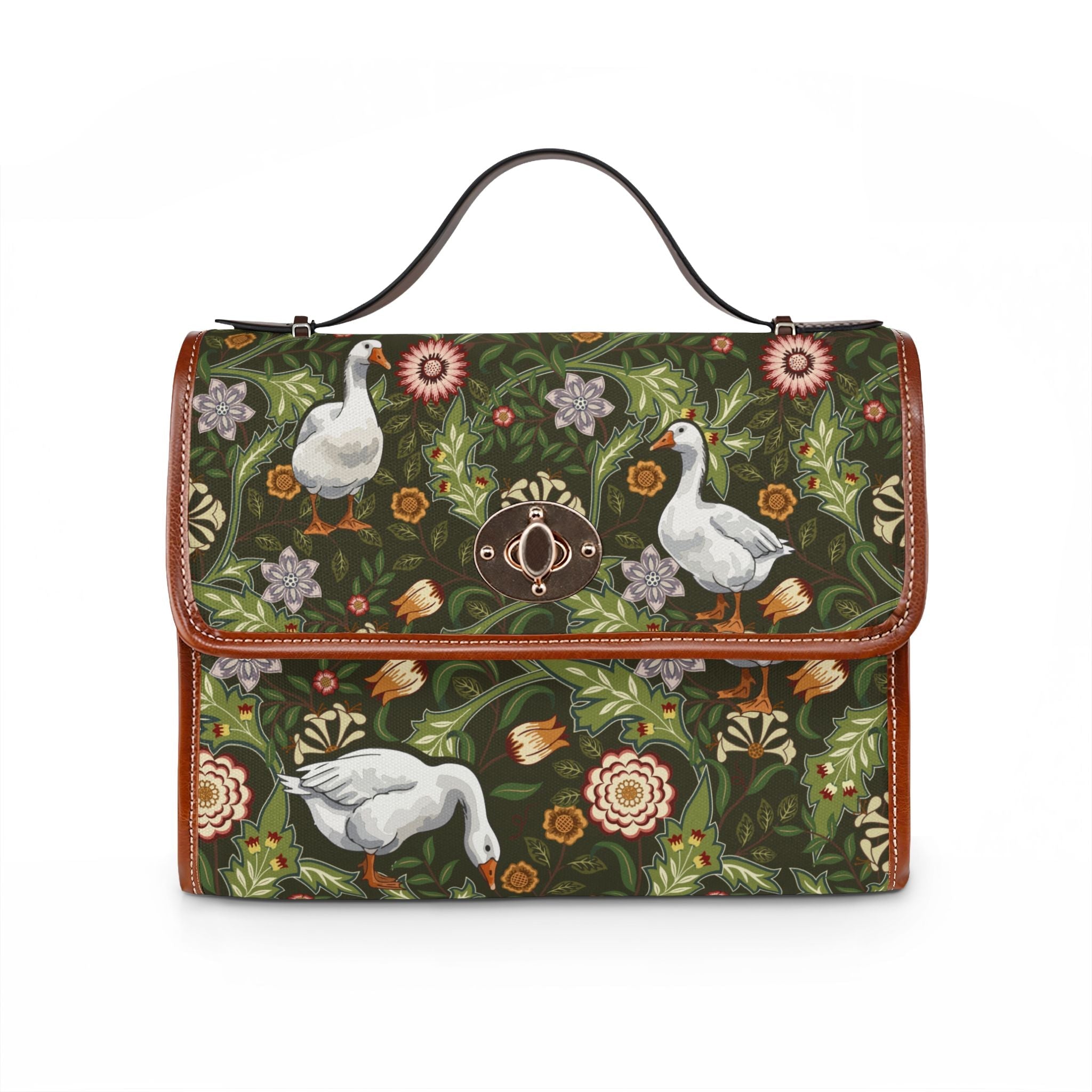 Thistle & Wing | Verdant Bloom Handbag Printify