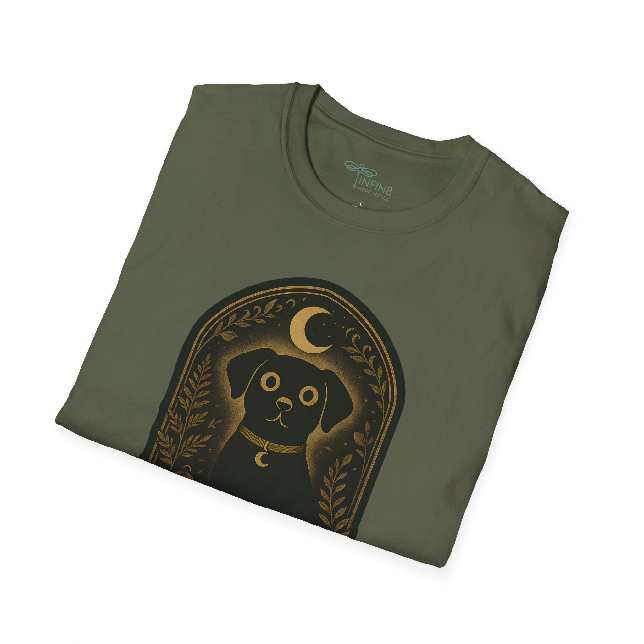 The Faithful Dog T-Shirt | The Forest Garden Collection Black Lab Pet Lover Tee