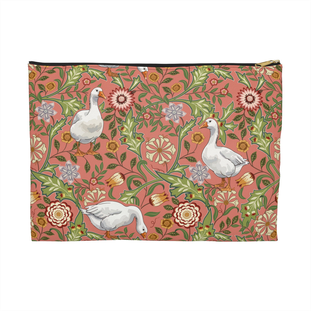 Thistle & Wing | Blush Garden Accessory Pouch Printify