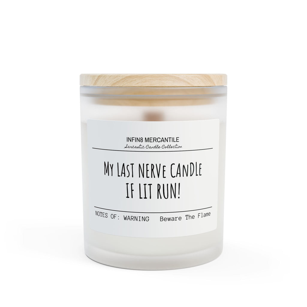 Funny Stress Relief Candle | Sarcastic Gift for Mom, Dad, Coworker, Boss