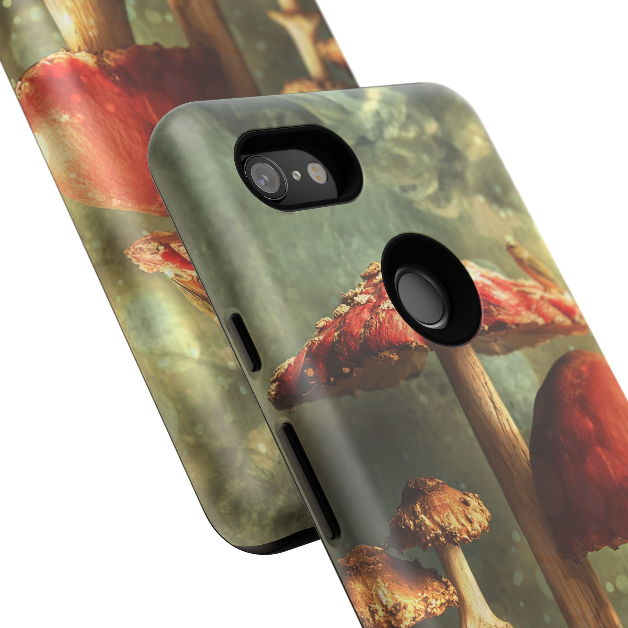 Toad and Stools Case, Crystal Phone case, Toad Stools Case - Tough Case for Toad Lovers, Gift for Her, Mushroom Decor, Toad Vibes