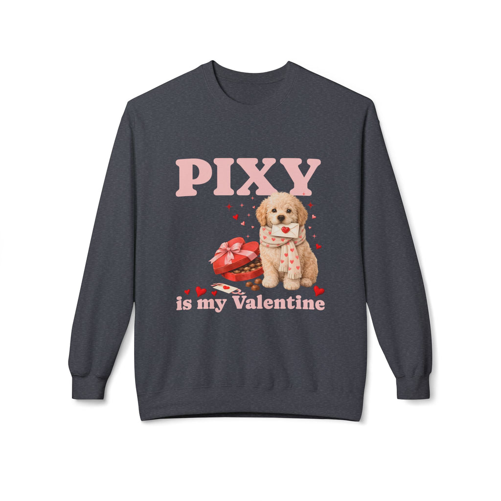 Matching Dog and Owner Valentine Shirts | Custom Labradoodle Sweatshirt Set | Personalized Dog Mom Valentine Outfit