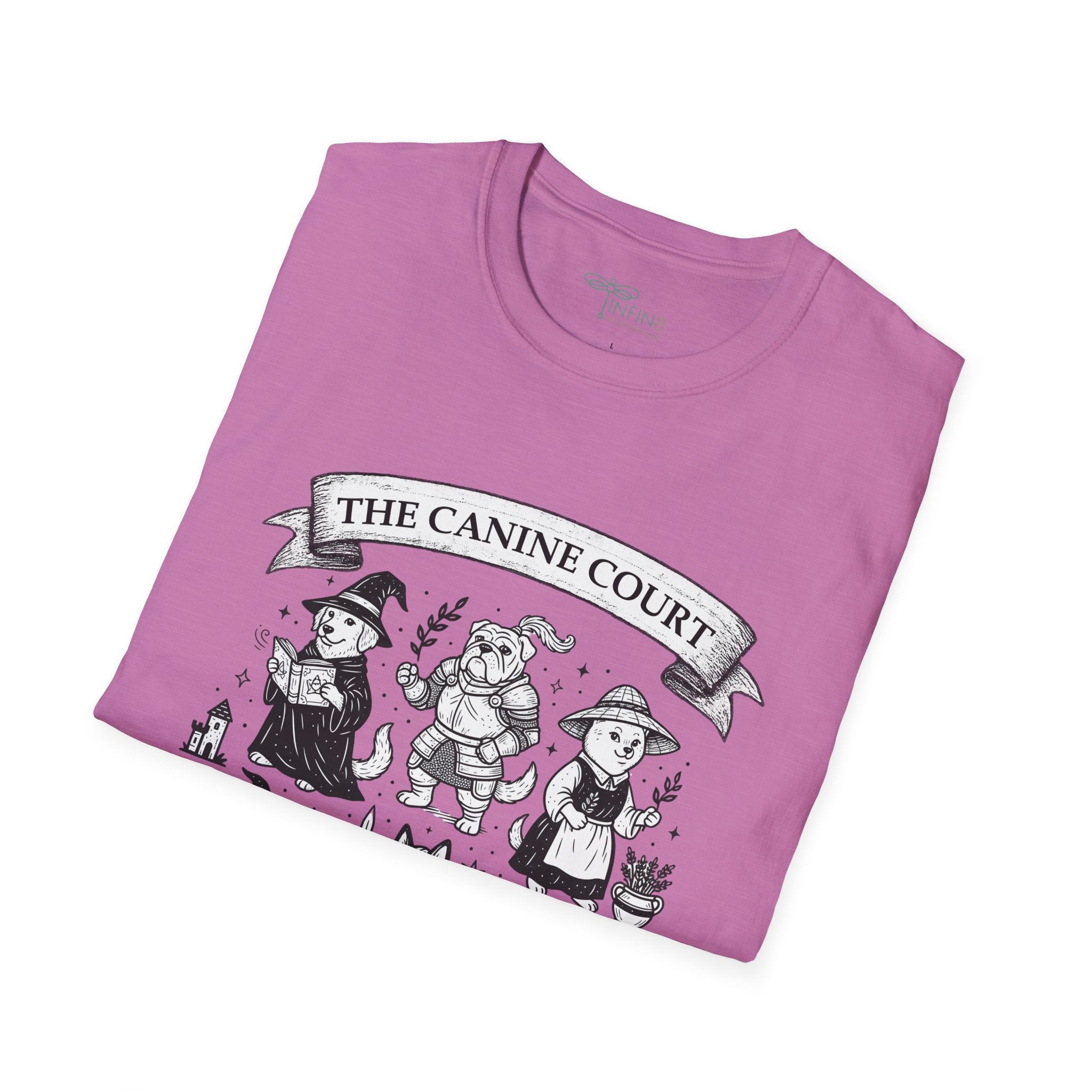 The Canine Court Medieval Dog Shirt | Castlecore Fantasy Dog Lover Gift
