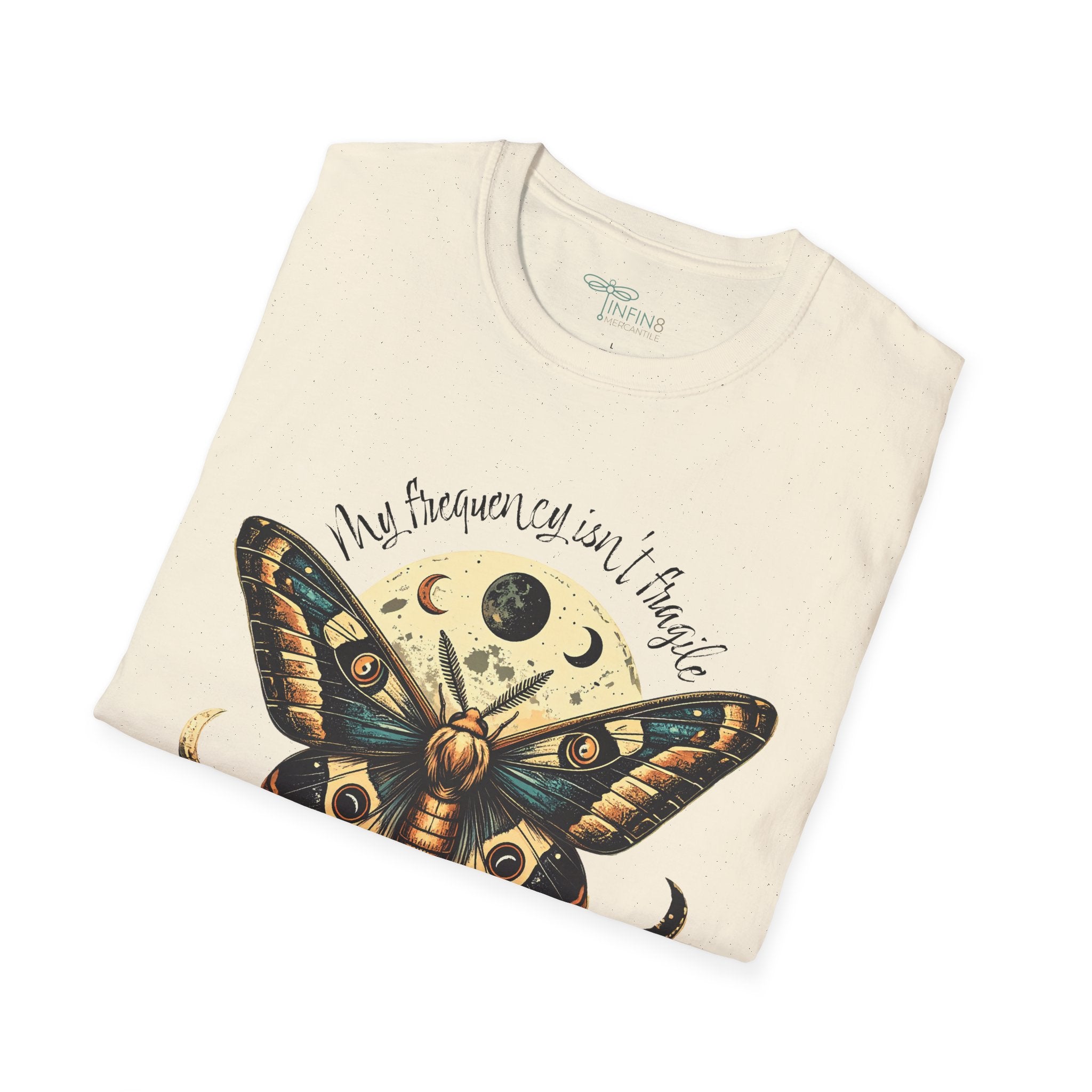 Boho Butterfly T-Shirt: Eco-Friendly Fierce Frequency Top