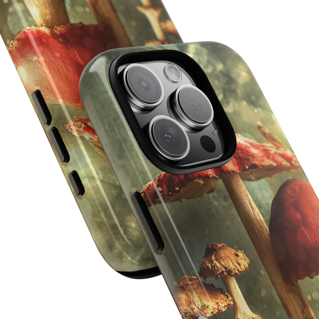 Toad and Stools Case, Crystal Phone case, Toad Stools Case - Tough Case for Toad Lovers, Gift for Her, Mushroom Decor, Toad Vibes