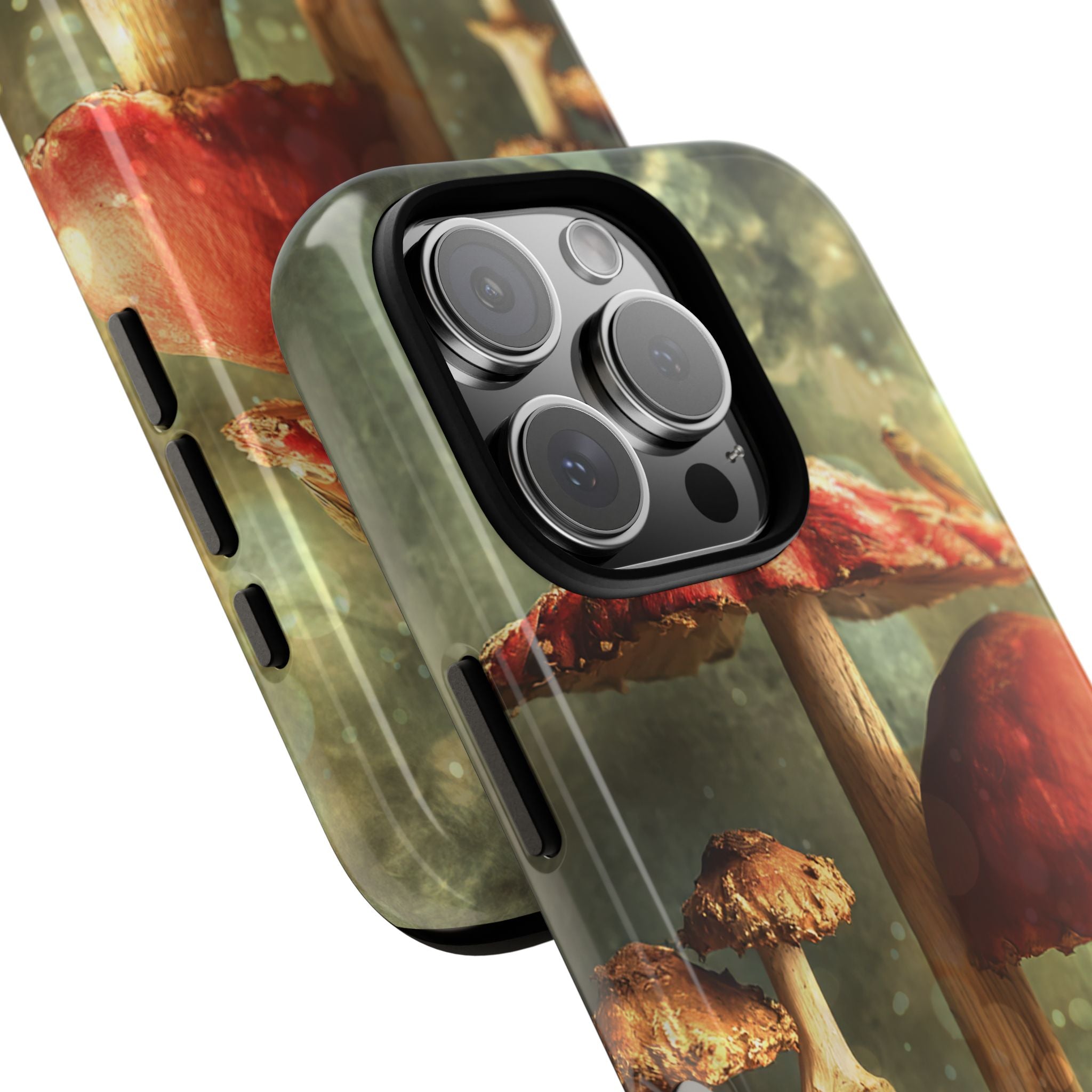 Toad and Stools Case, Crystal Phone case, Toad Stools Case - Tough Case for Toad Lovers, Gift for Her, Mushroom Decor, Toad Vibes