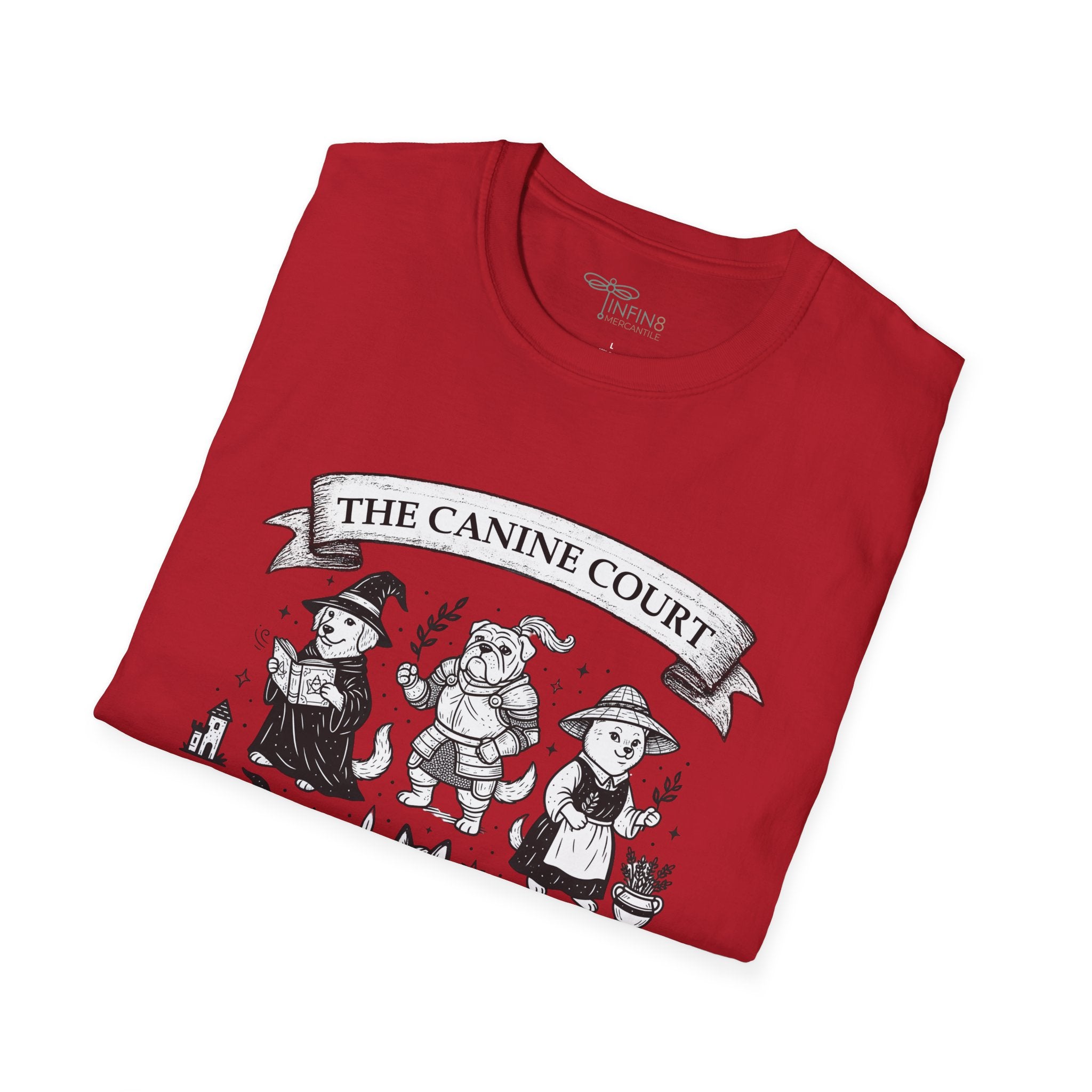 The Canine Court Medieval Dog Shirt | Castlecore Fantasy Dog Lover Gift
