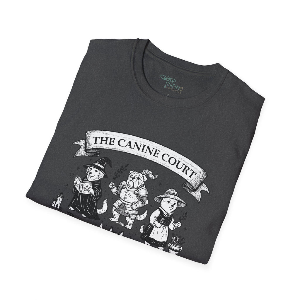 The Canine Court Medieval Dog Shirt | Castlecore Fantasy Dog Lover Gift