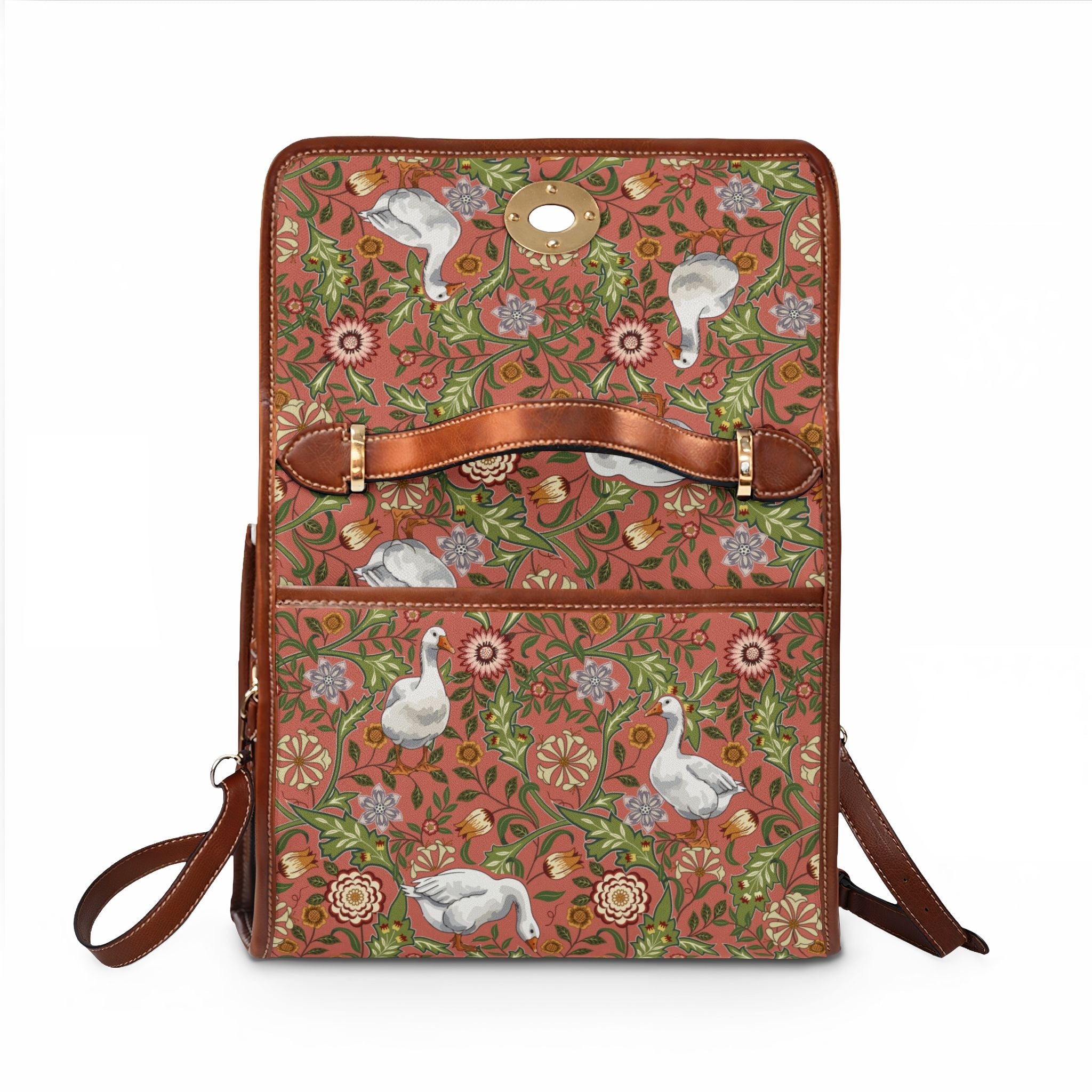 Thistle & Wing | Blush Garden Meadow Handbag Printify