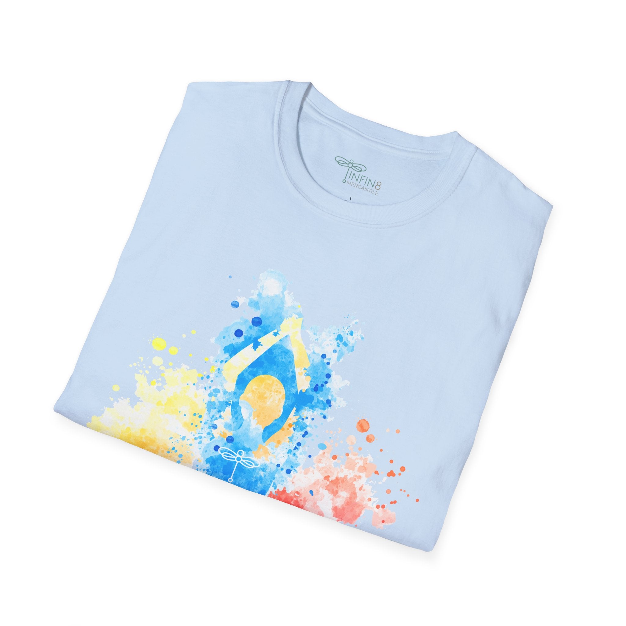 Namaste Meditation Soft T-shirt | Unisex Yoga Tee, Relaxation & Mindfulness Top, Zen Clothing, Self Growth Gift