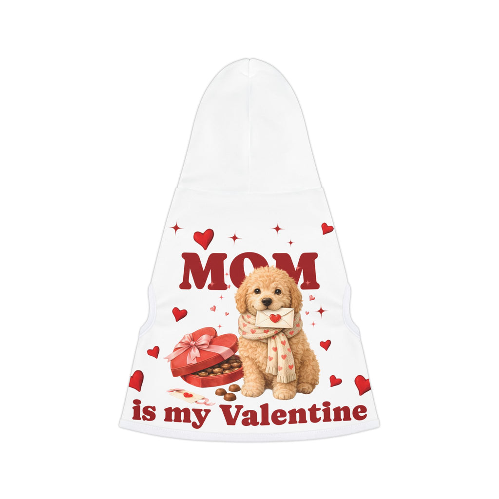 Goldendoodle Valentine Dog Hoodie | Matching Dog Hoodie for Dog Mom Set