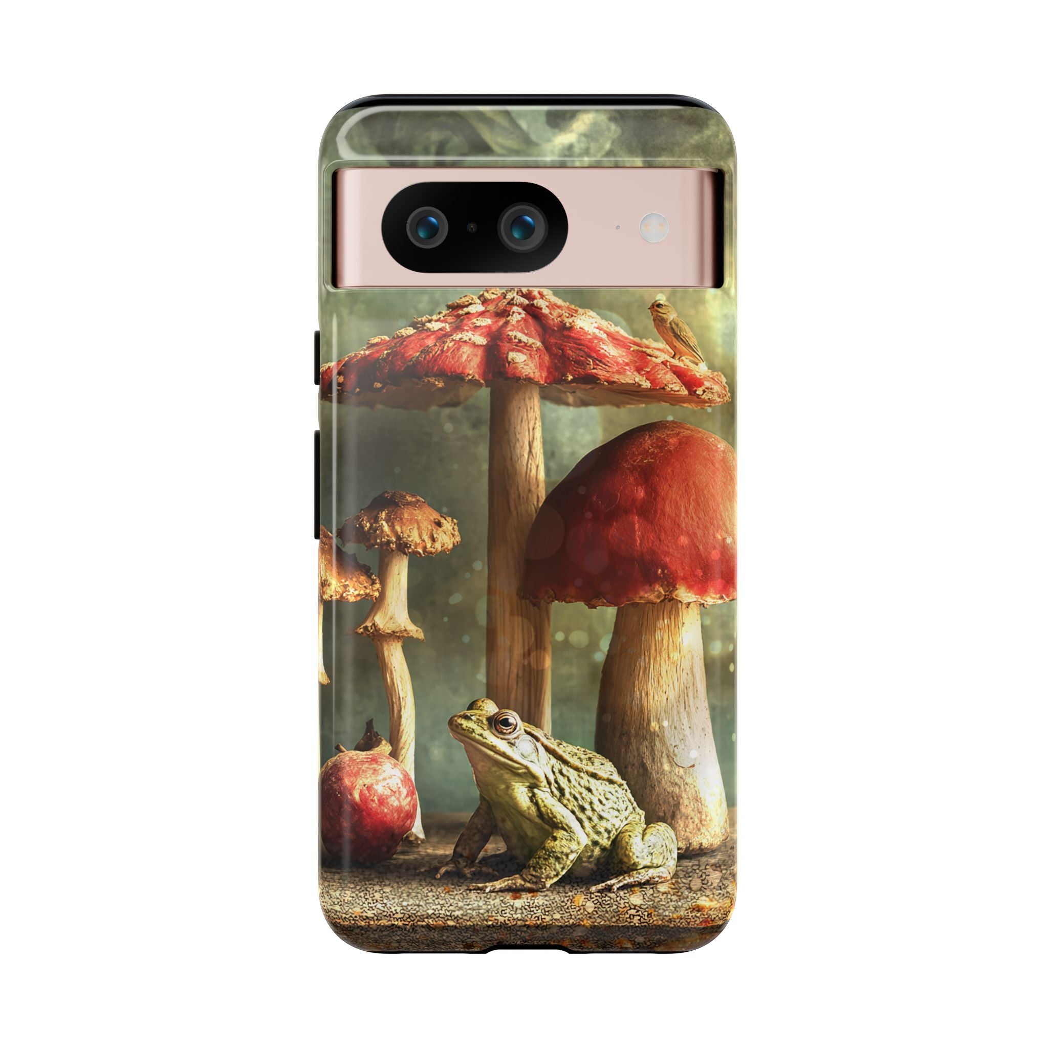 Toad and Stools Case, Crystal Phone case, Toad Stools Case - Tough Case for Toad Lovers, Gift for Her, Mushroom Decor, Toad Vibes