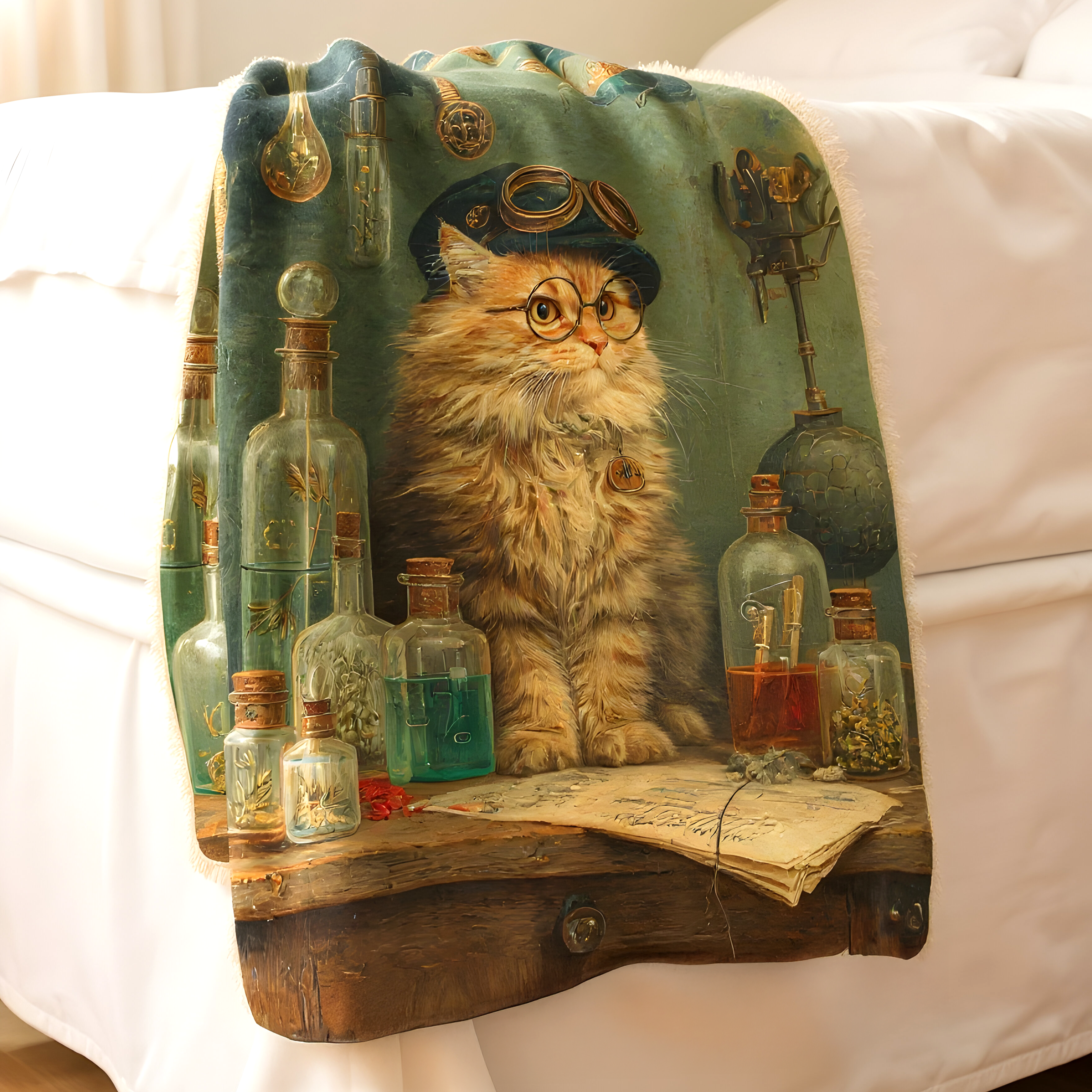 Apothocary_Cat_blanket