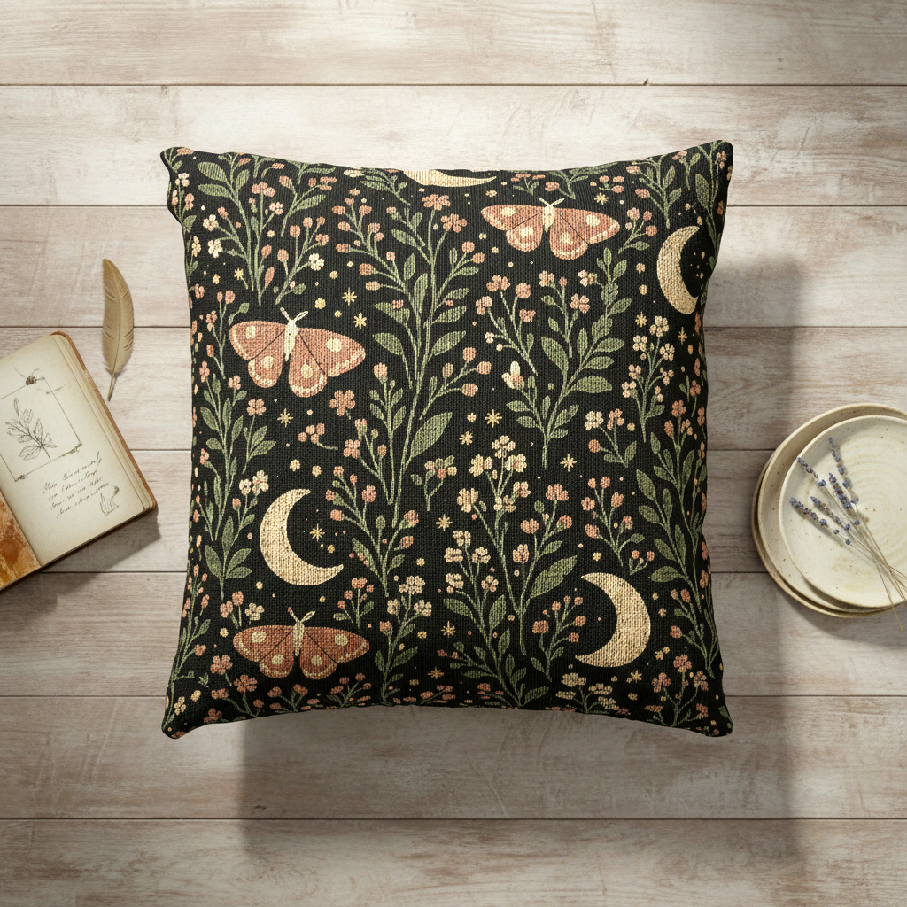 Pretty In Pink Woven Pillow