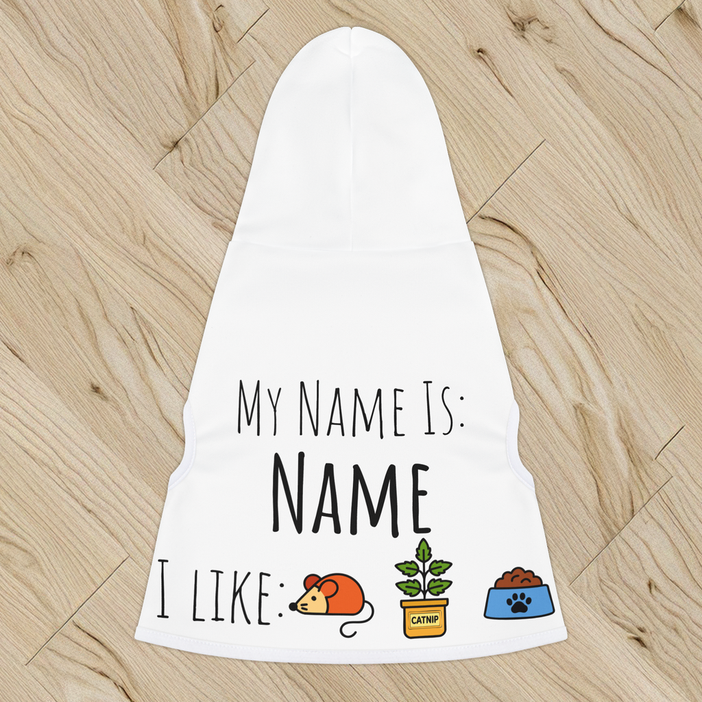 Cat Warm Hoodie | Personalized Sweater for Cold-Natured Cats