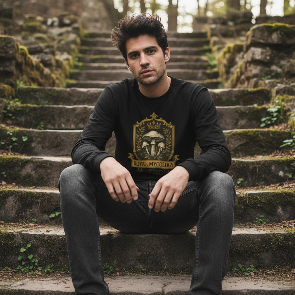 Royal Mycology Department Tee | Castlecore Mushroom Fantasy Shirt