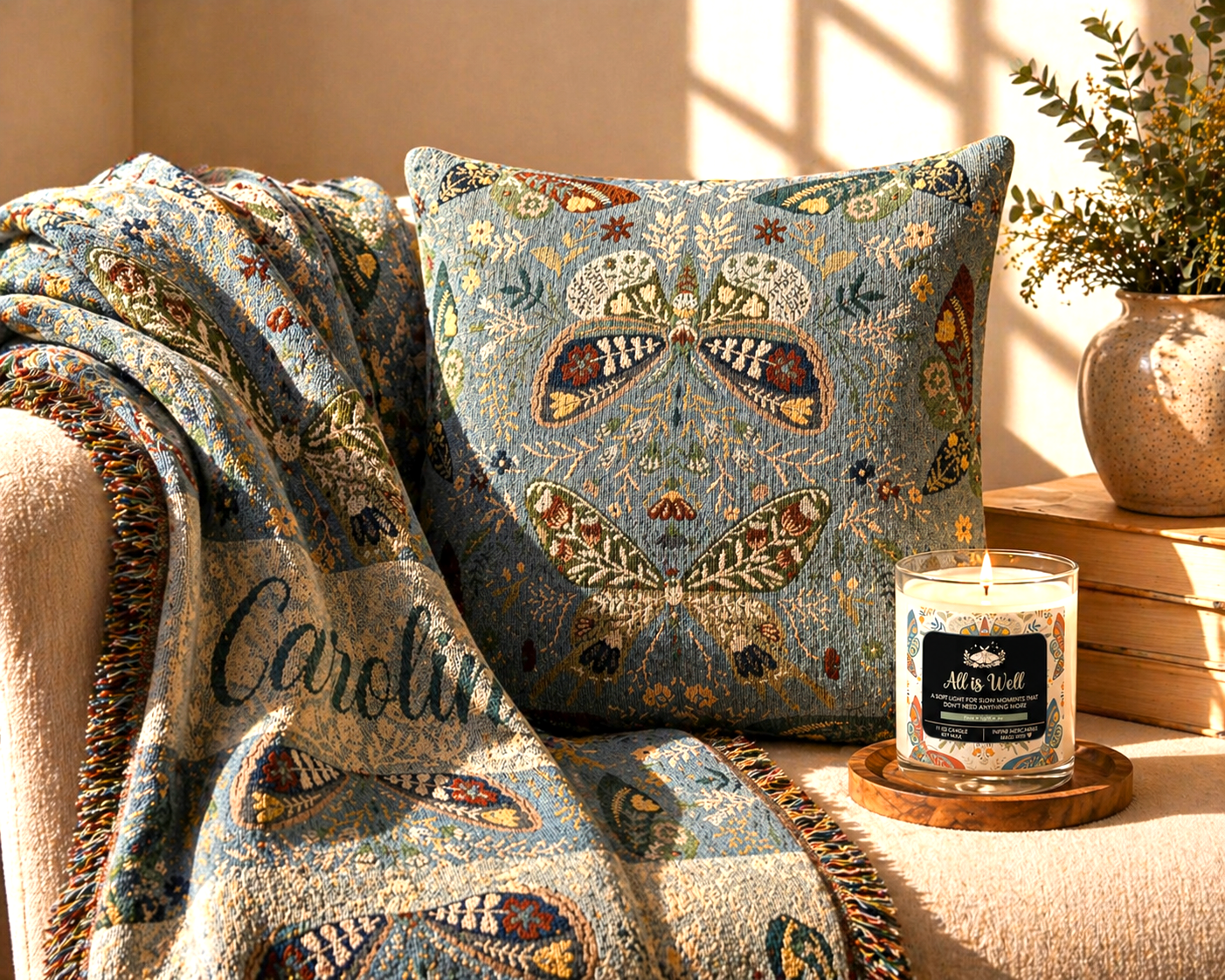 Moth Botanica | Midnight Sky Garden - Calm Glow Candle Set Infin8 Mercantile